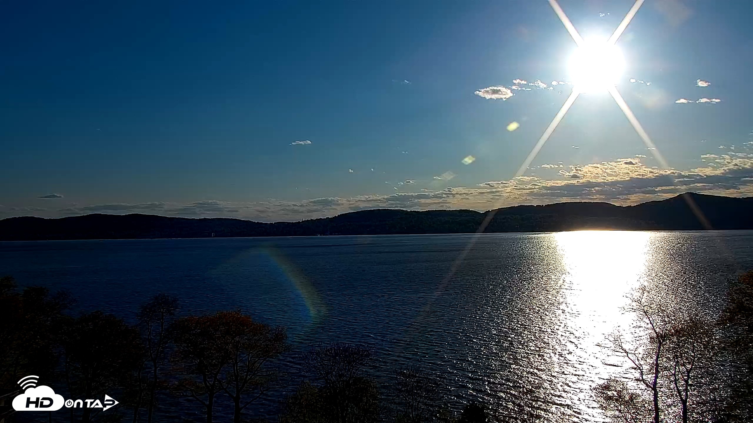 Snapshot of Hudson River Live Webcam taken May 3, 2026, 6:38pm EDT