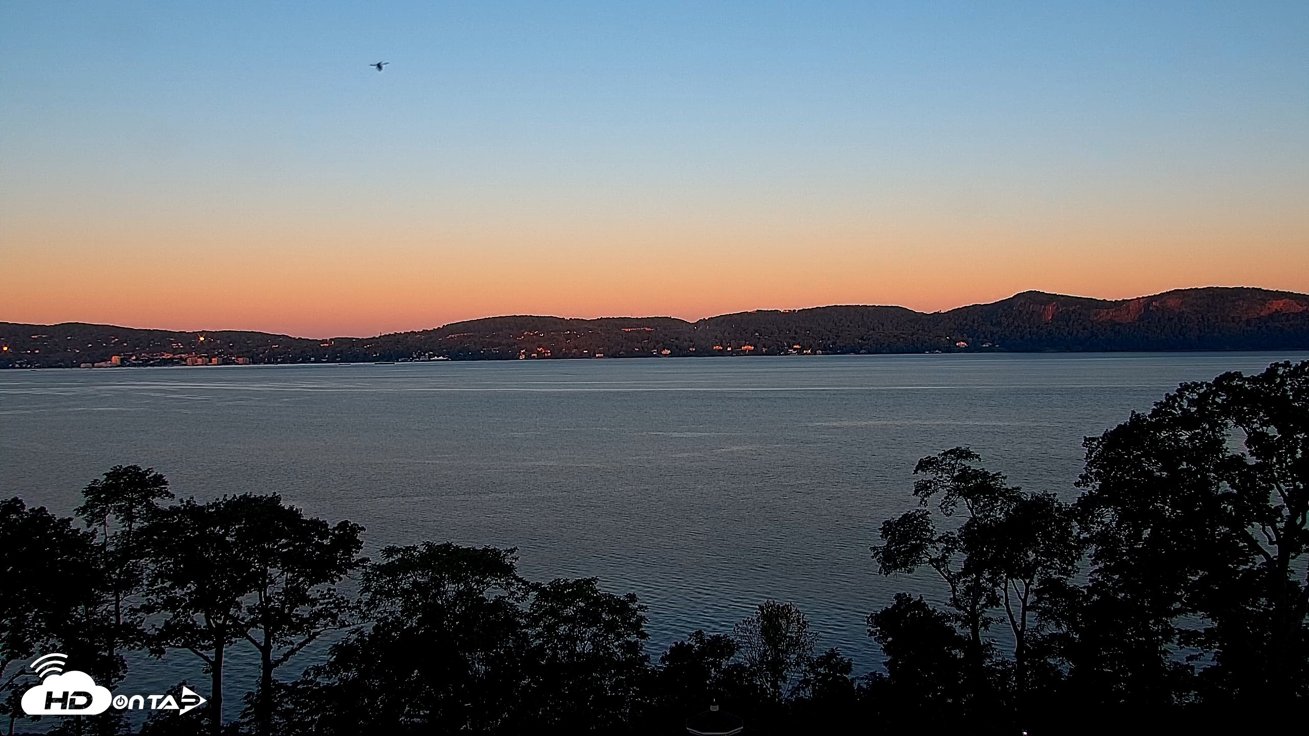 Snapshot of Hudson River Live Webcam taken Sep 7, 2026, 6:38am EDT