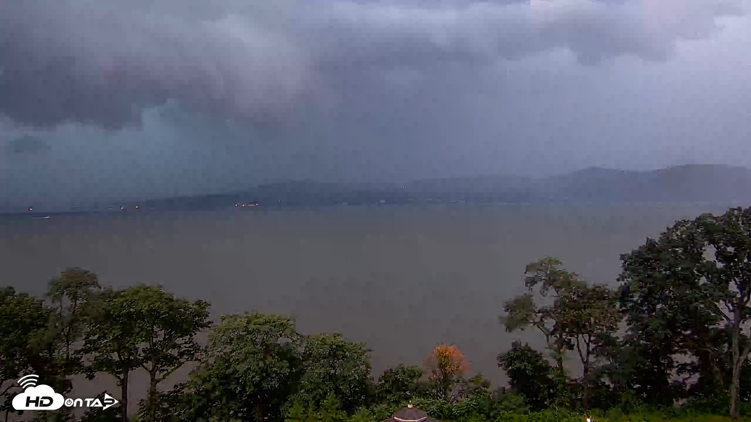 Snapshot of Hudson River Live Webcam taken Aug 7, 2026, 6:28pm EDT