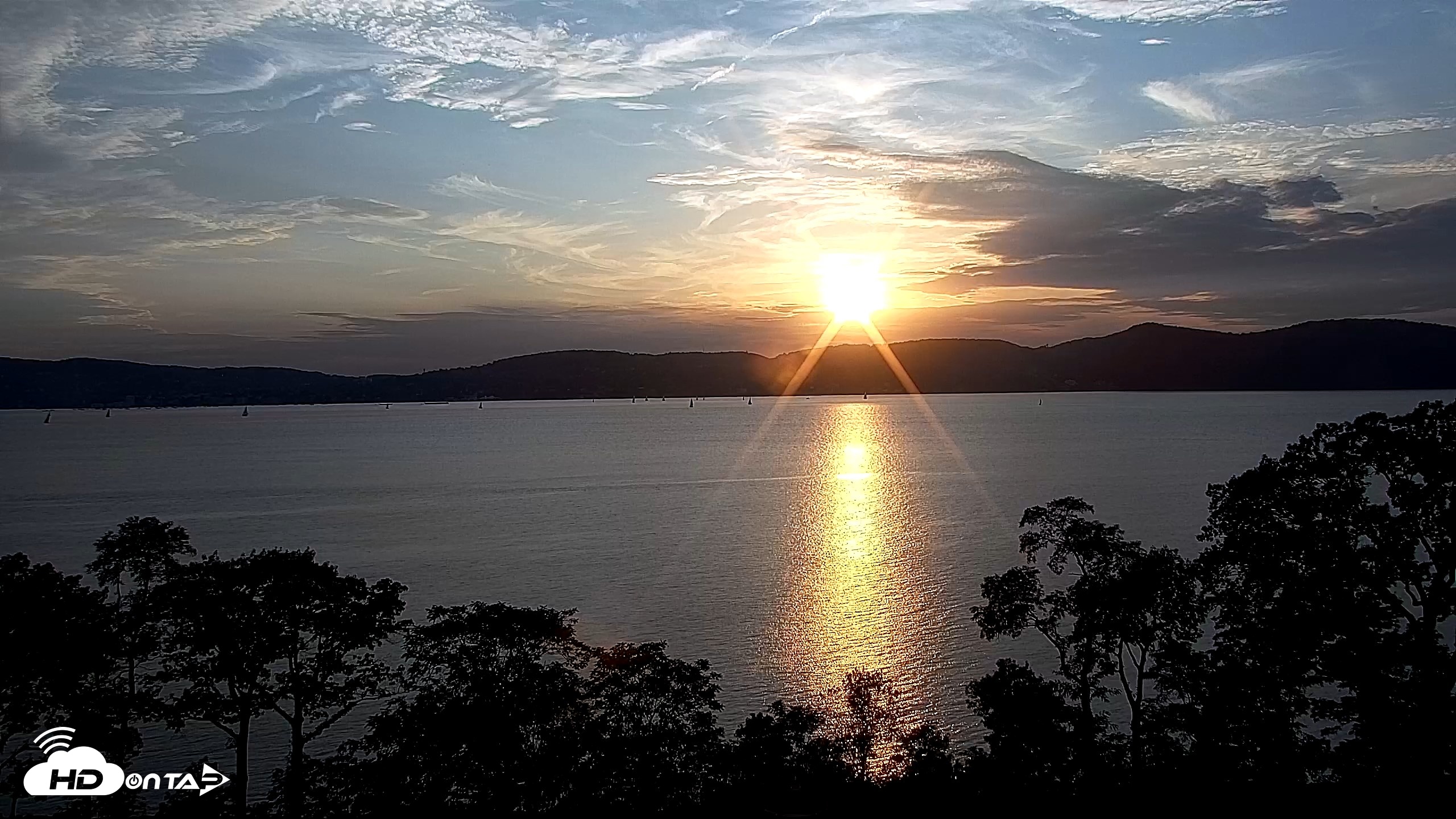 Snapshot of Hudson River Live Webcam taken Sep 9, 2026, 6:53pm EDT