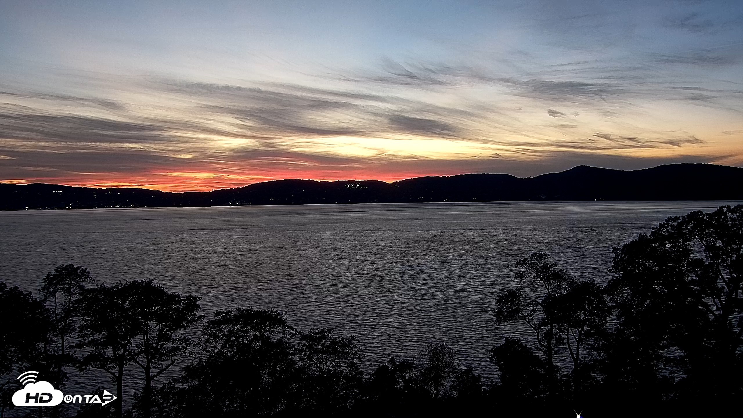 Snapshot of Hudson River Live Webcam taken Oct 12, 2026, 6:40pm EDT