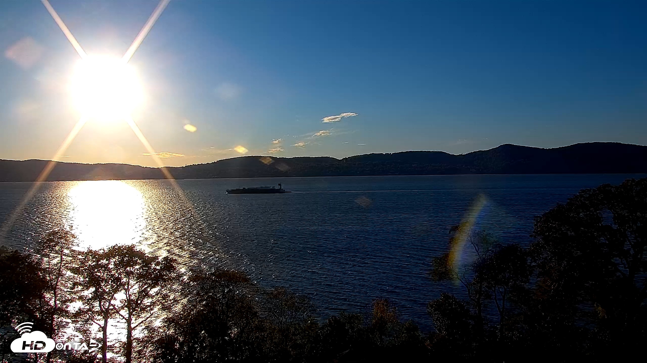 Snapshot of Hudson River Live Webcam taken Oct 22, 2026, 5:14pm EDT