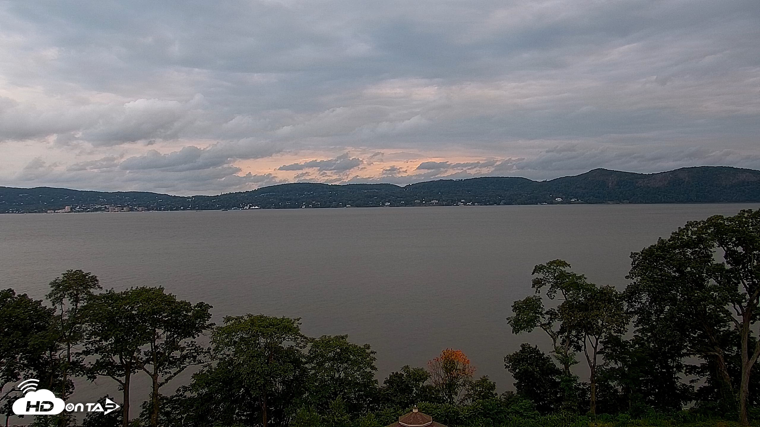 Snapshot of Hudson River Live Webcam taken Aug 2, 2026, 7:15pm EDT