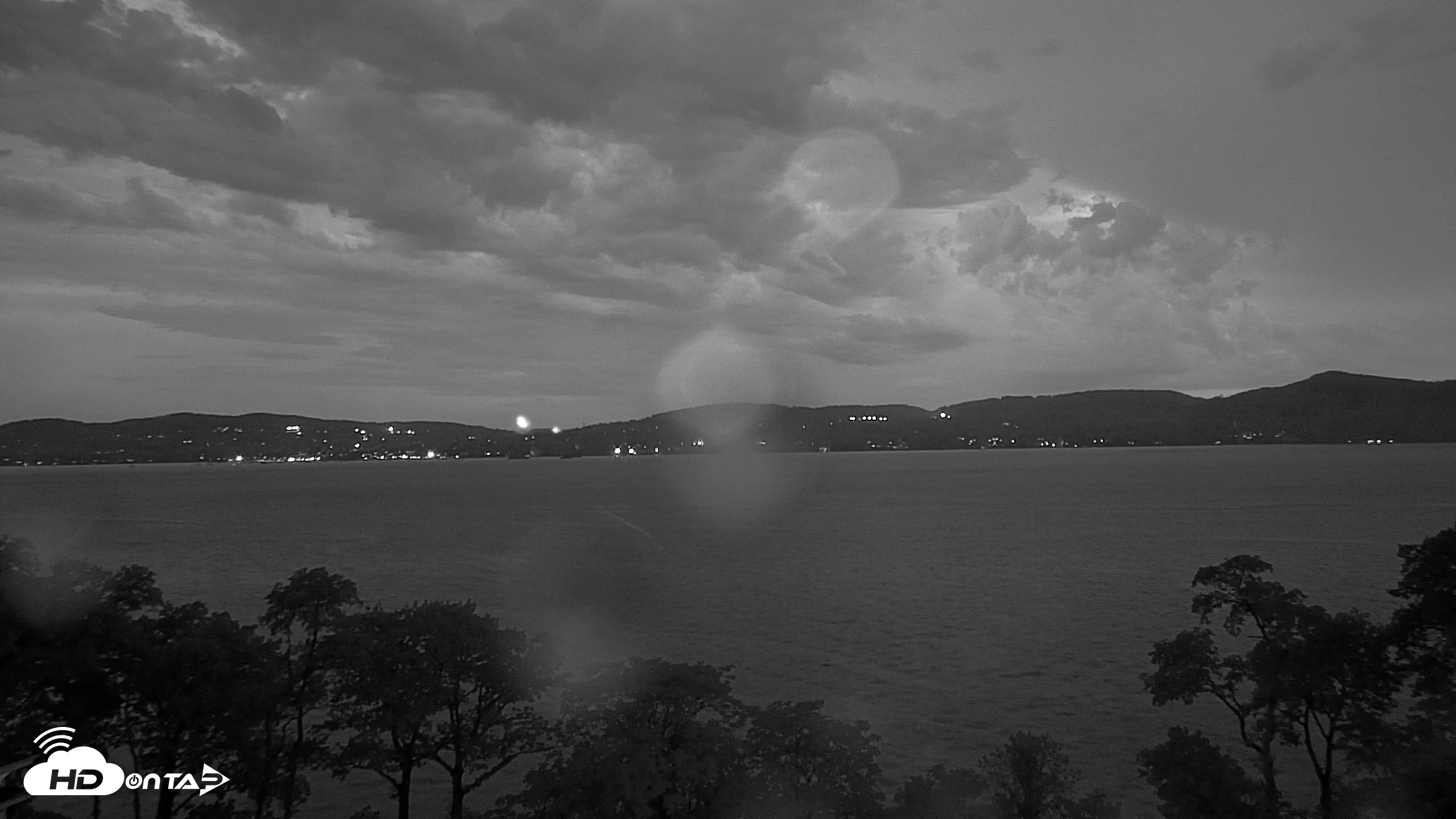 Snapshot of Hudson River Live Webcam taken Jul 4, 2026, 8:59pm EDT