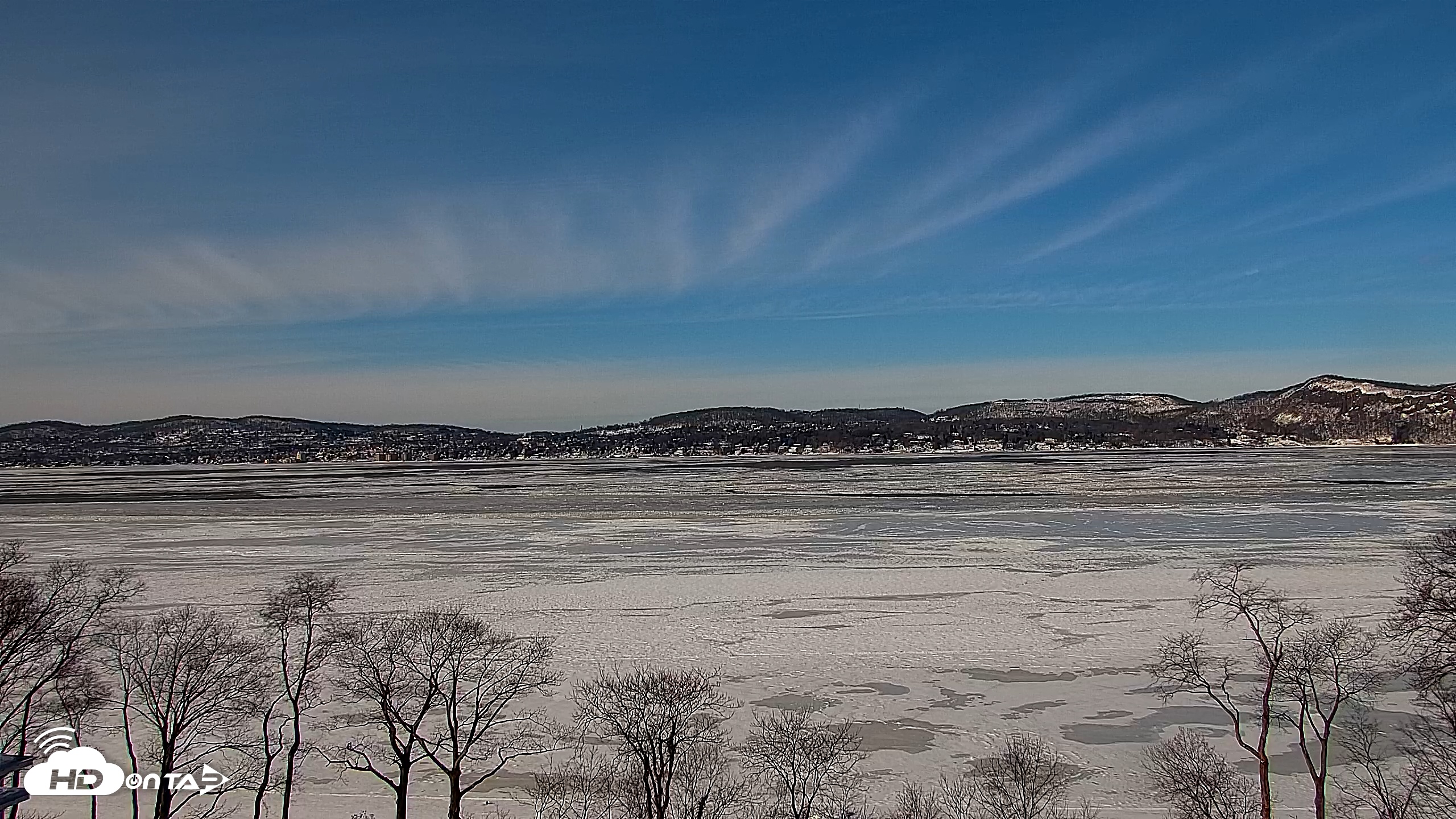 Snapshot of Hudson River Live Webcam taken Feb 1, 2026, 9:43am EST