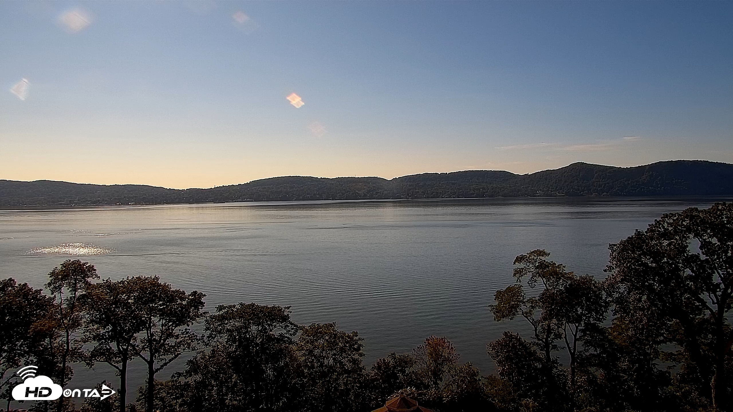 Snapshot of Hudson River Live Webcam taken Sep 15, 2026, 4:08pm EDT