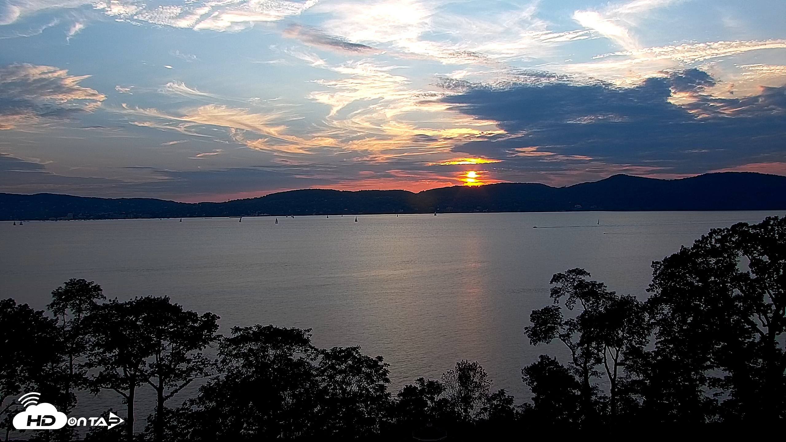 Snapshot of Hudson River Live Webcam taken Sep 9, 2026, 6:58pm EDT