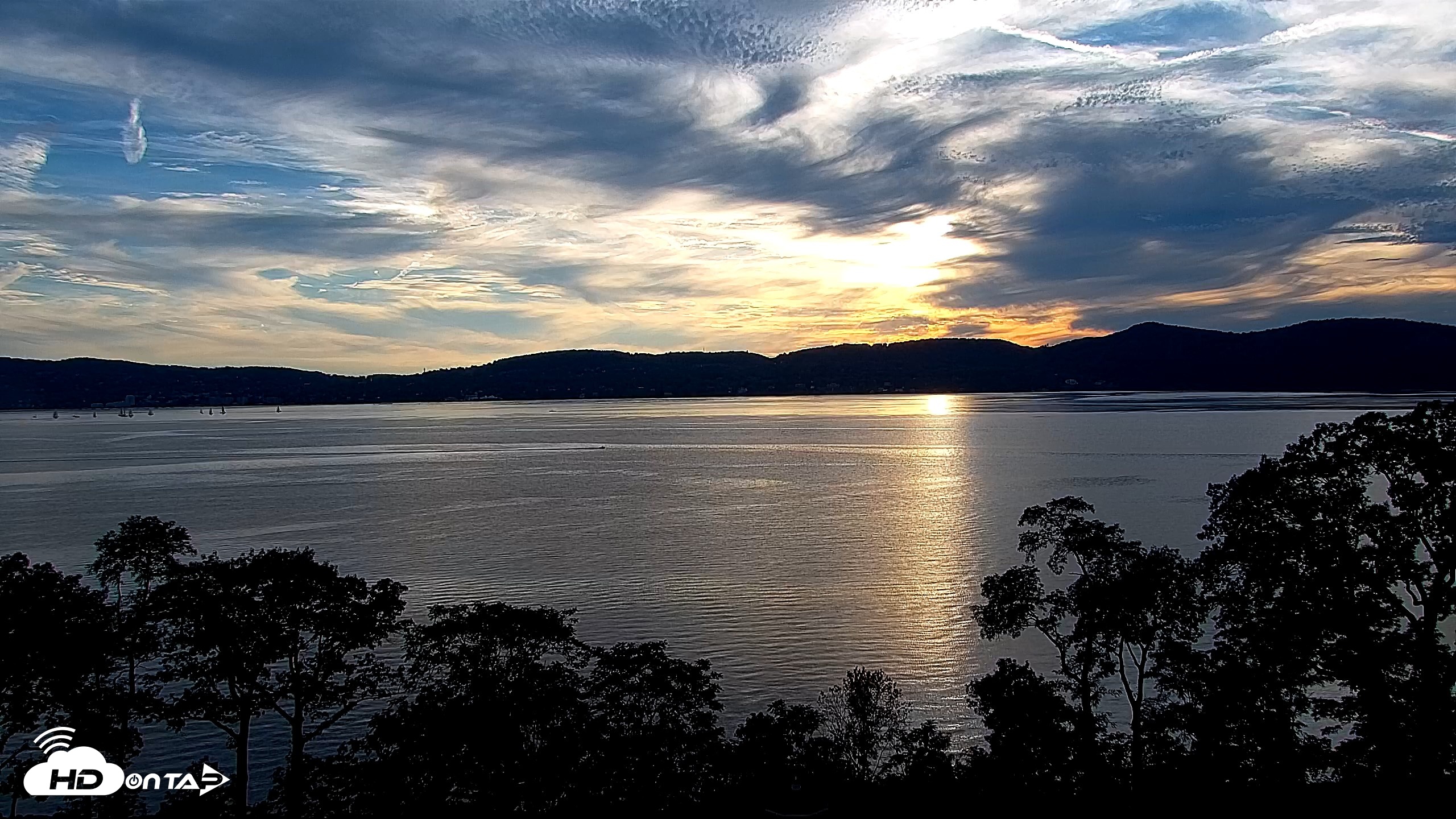 Snapshot of Hudson River Live Webcam taken Aug 26, 2026, 6:57pm EDT