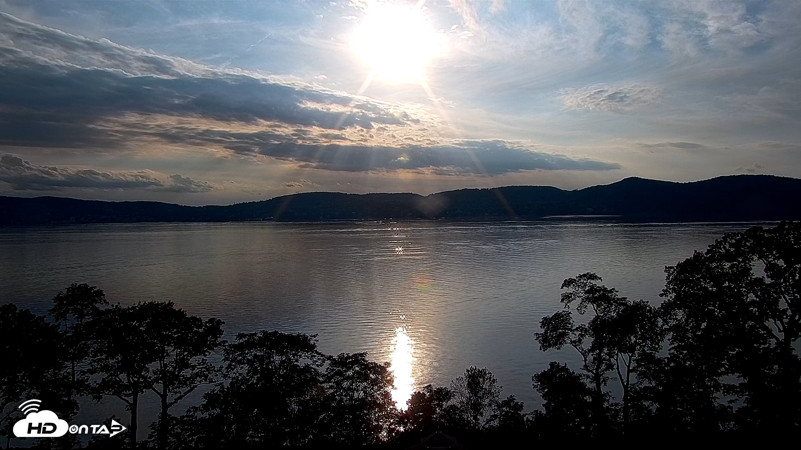 Snapshot of Hudson River Live Webcam taken Sep 3, 2026, 6:08pm EDT