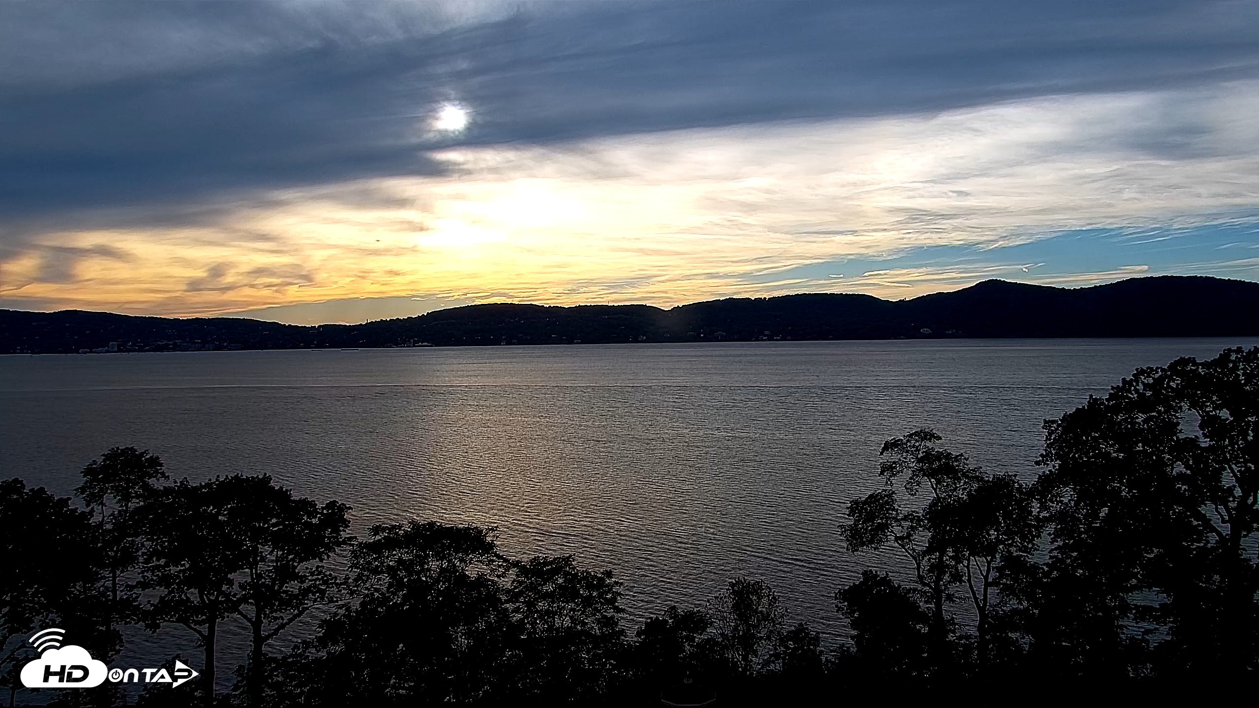 Snapshot of Hudson River Live Webcam taken Sep 24, 2026, 5:45pm EDT