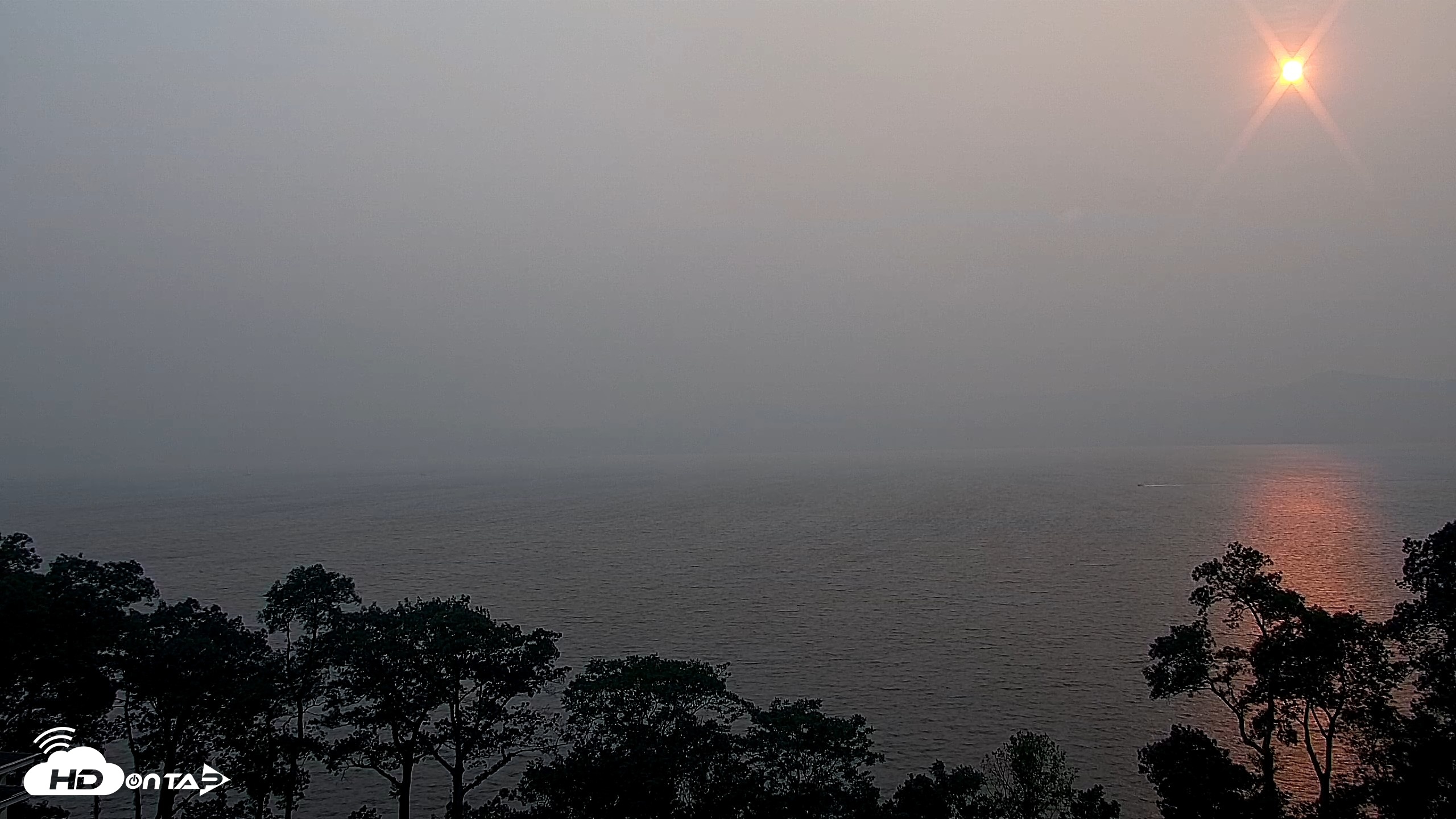 Snapshot of Hudson River Live Webcam taken Jul 16, 2026, 6:57pm EDT