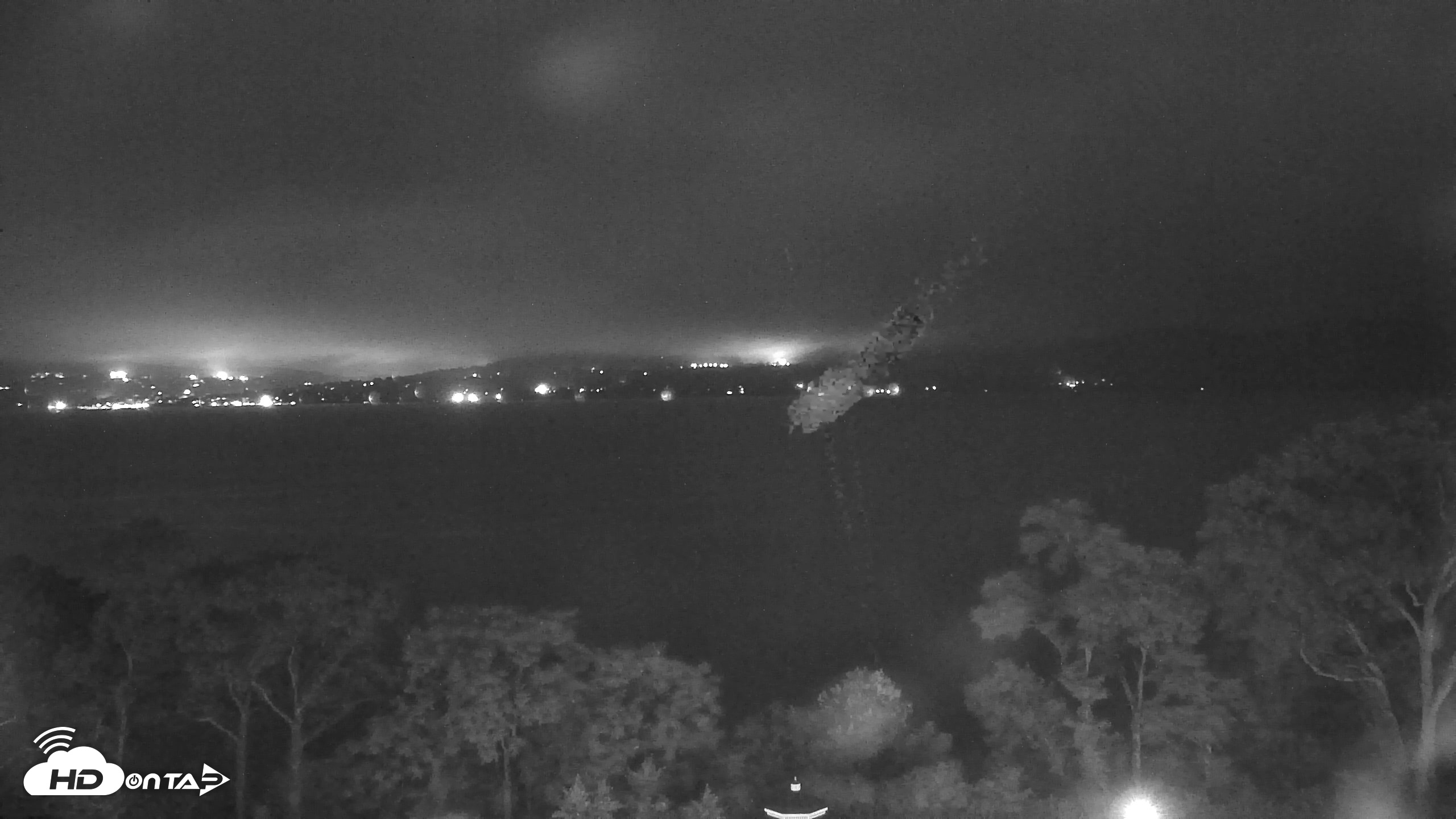 Snapshot of Hudson River Live Webcam taken Aug 3, 2026, 12:19am EDT