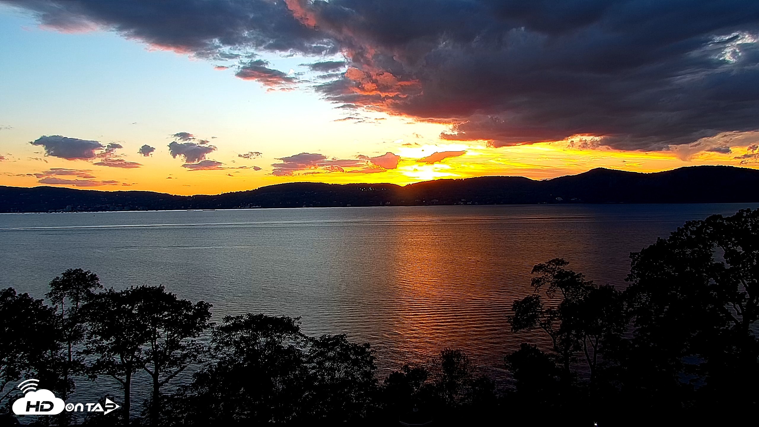 Snapshot of Hudson River Live Webcam taken Sep 18, 2026, 6:56pm EDT