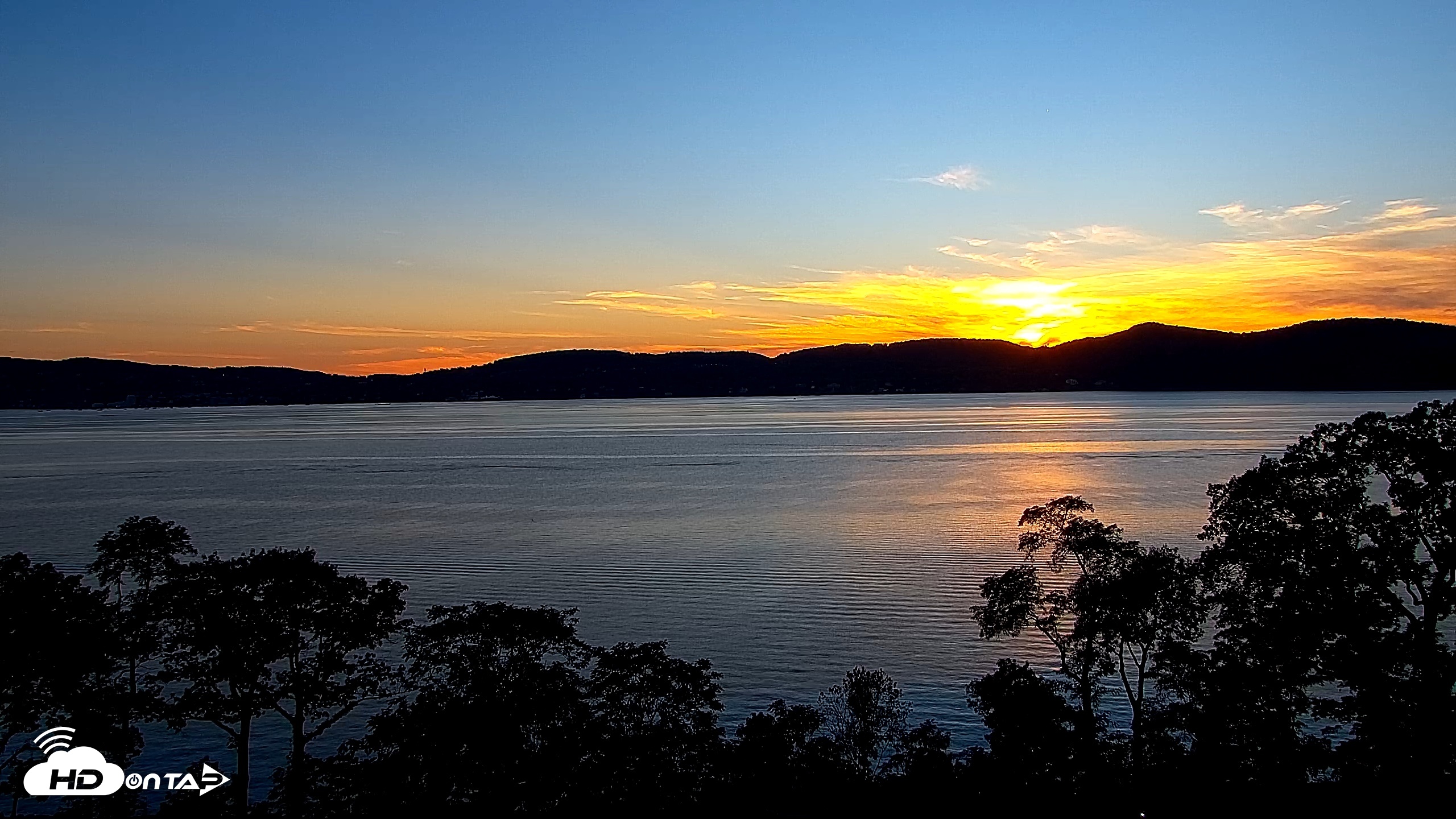 Snapshot of Hudson River Live Webcam taken Aug 29, 2026, 7:28pm EDT