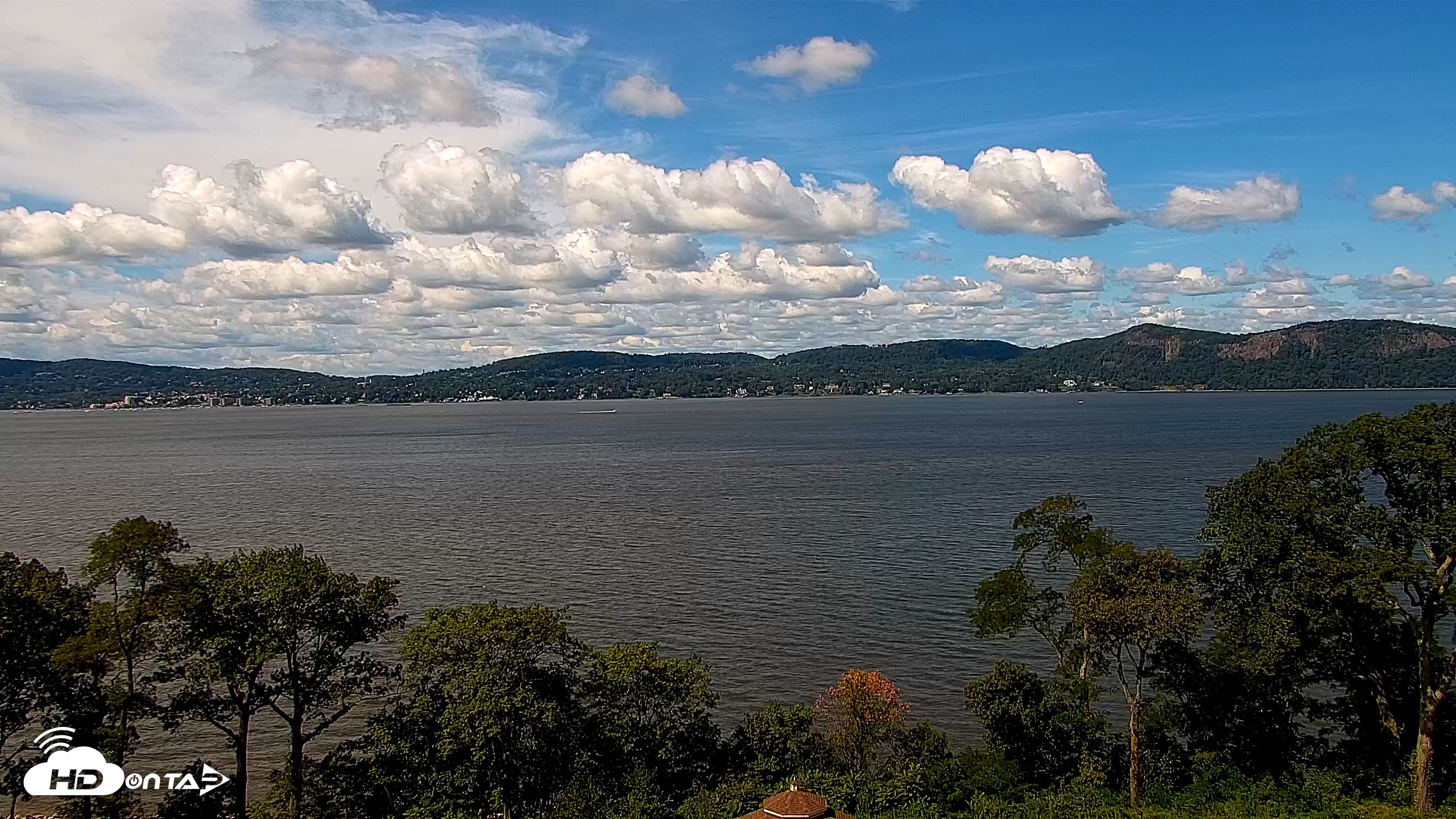 Snapshot of Hudson River Live Webcam taken Sep 5, 2026, 11:38am EDT