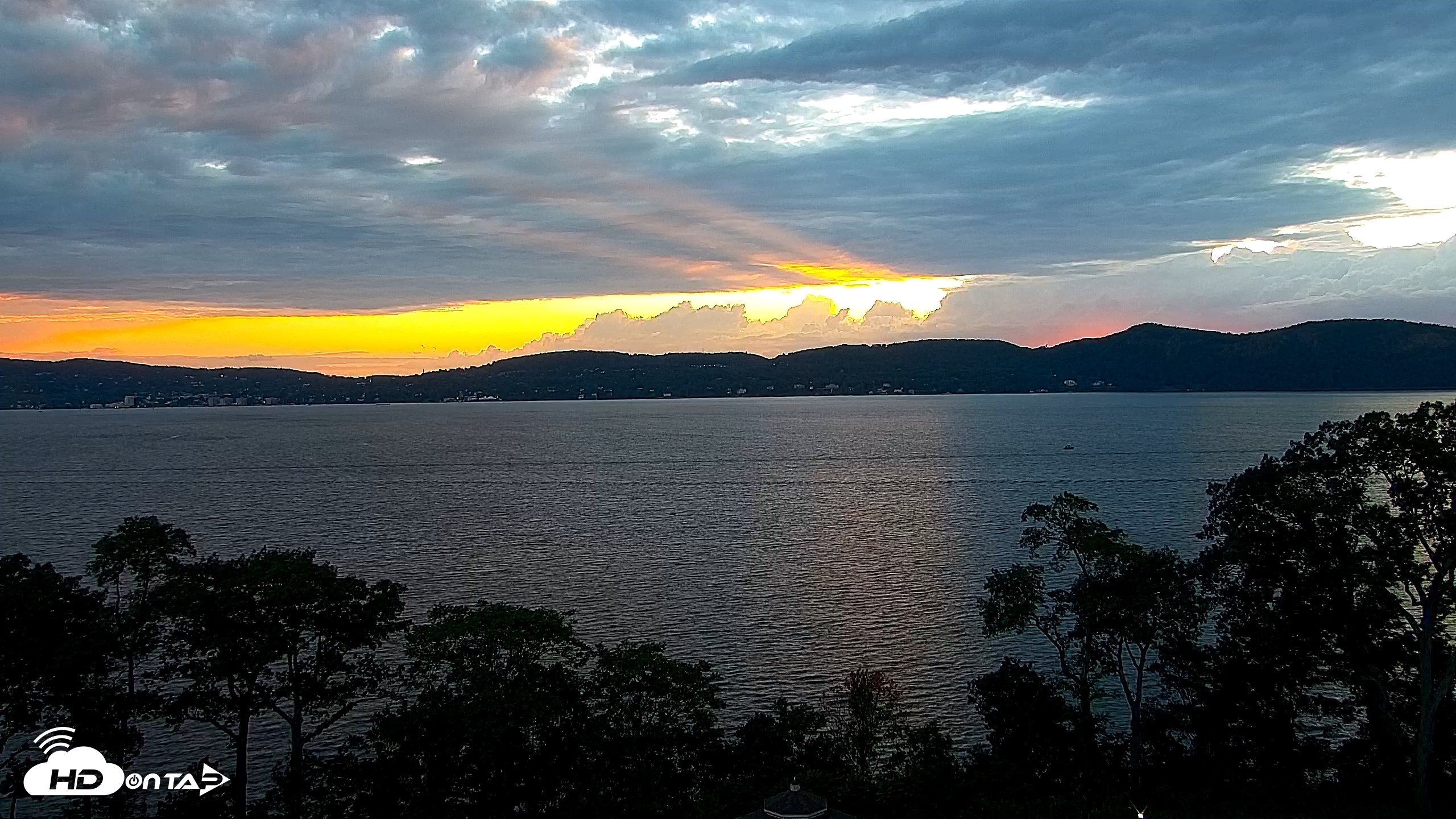 Snapshot of Hudson River Live Webcam taken Aug 23, 2026, 7:36pm EDT