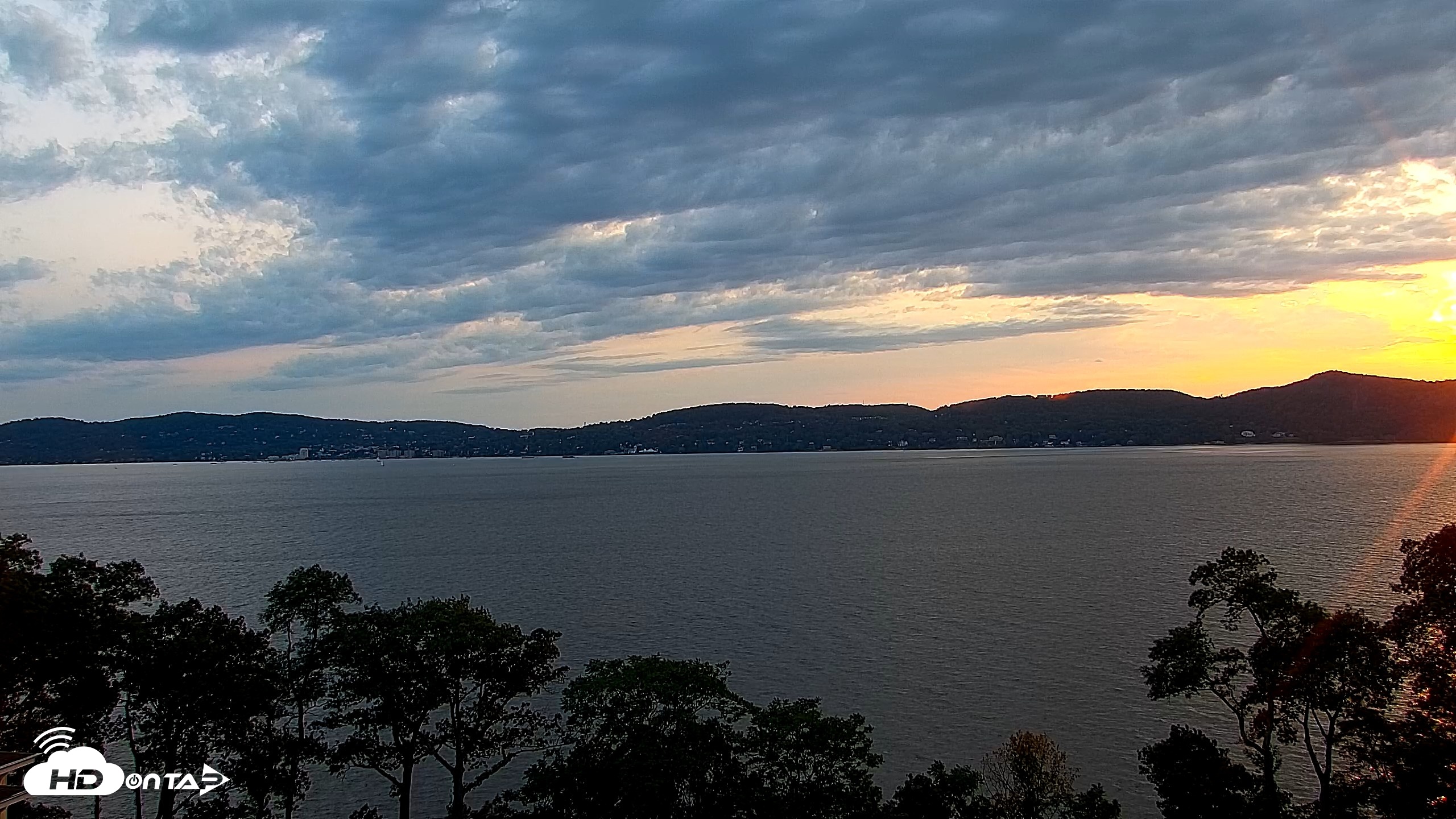Snapshot of Hudson River Live Webcam taken Jul 22, 2026, 7:58pm EDT