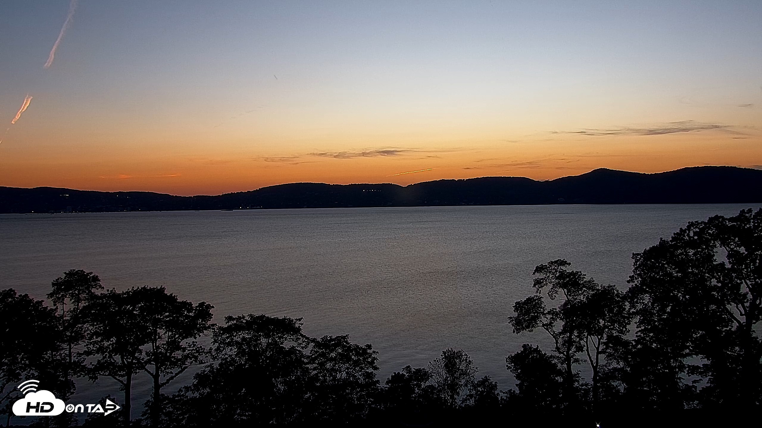 Snapshot of Hudson River Live Webcam taken Sep 15, 2026, 7:15pm EDT