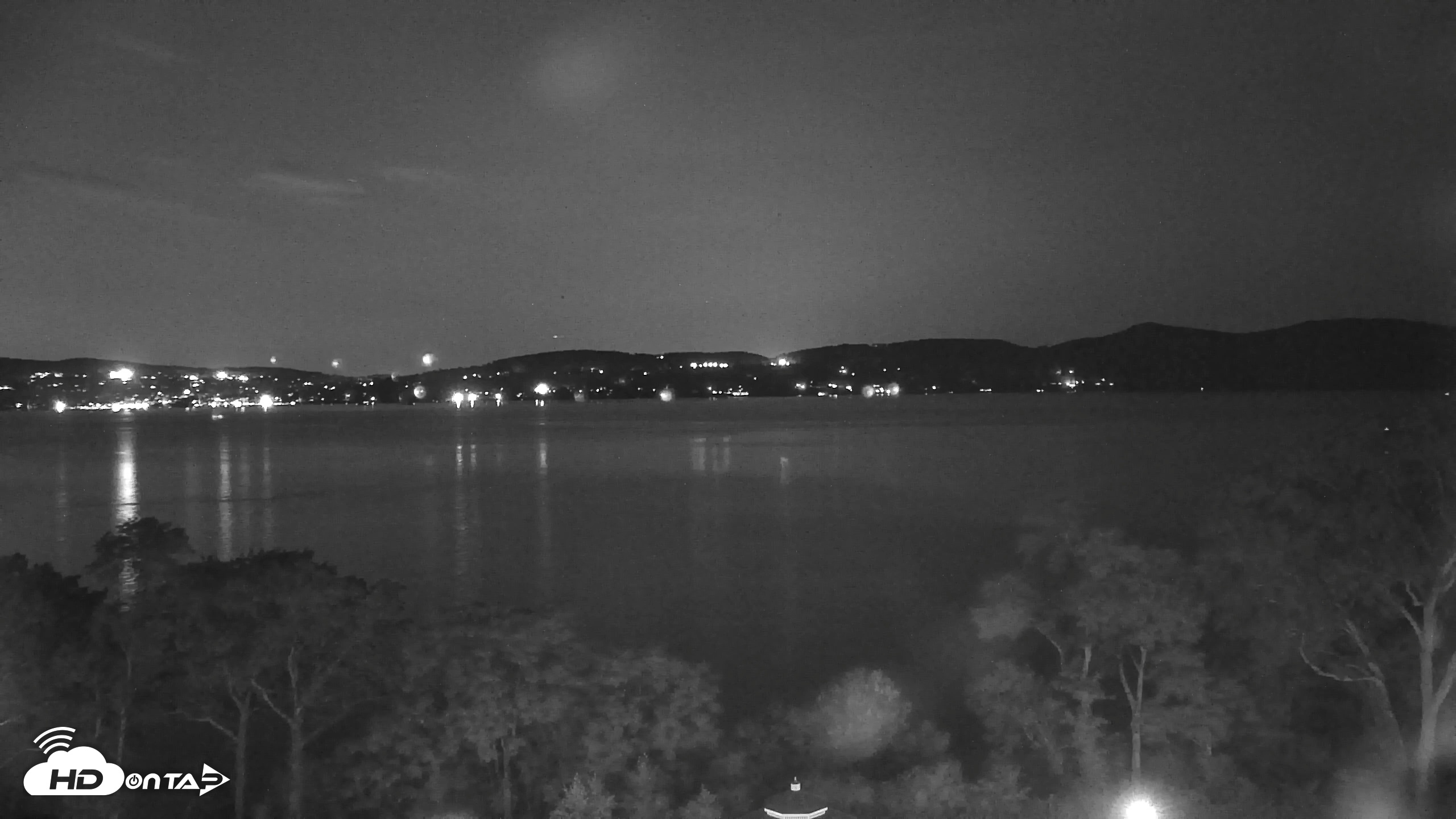 Snapshot of Hudson River Live Webcam taken Aug 9, 2026, 10:32pm EDT