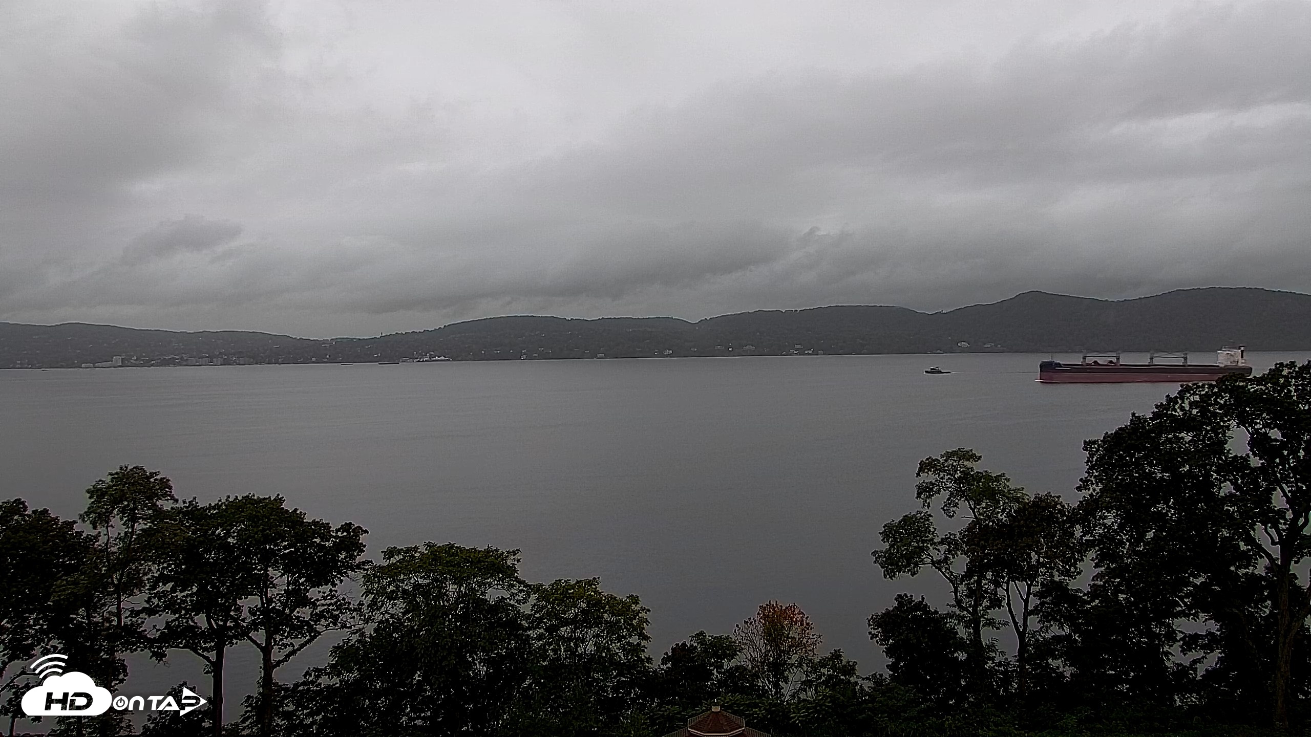 Snapshot of Hudson River Live Webcam taken Sep 20, 2026, 8:58am EDT