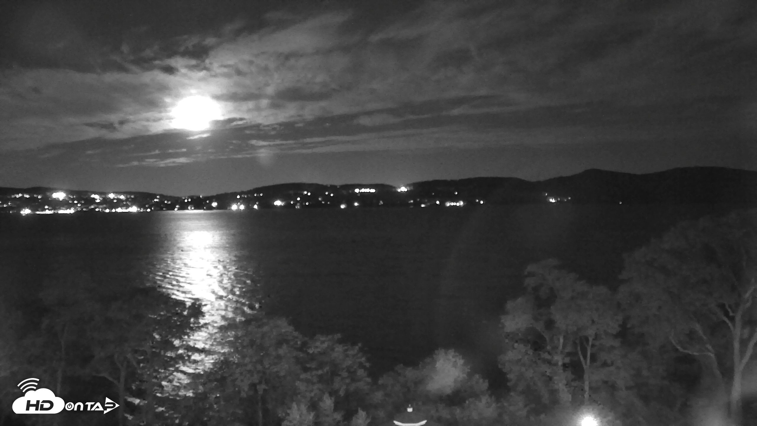 Snapshot of Hudson River Live Webcam taken Oct 22, 2026, 2:25am EDT