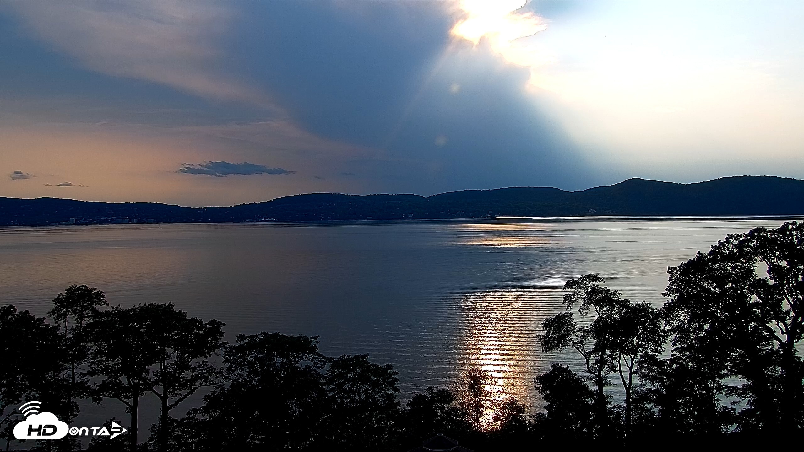 Snapshot of Hudson River Live Webcam taken Aug 12, 2026, 6:22pm EDT
