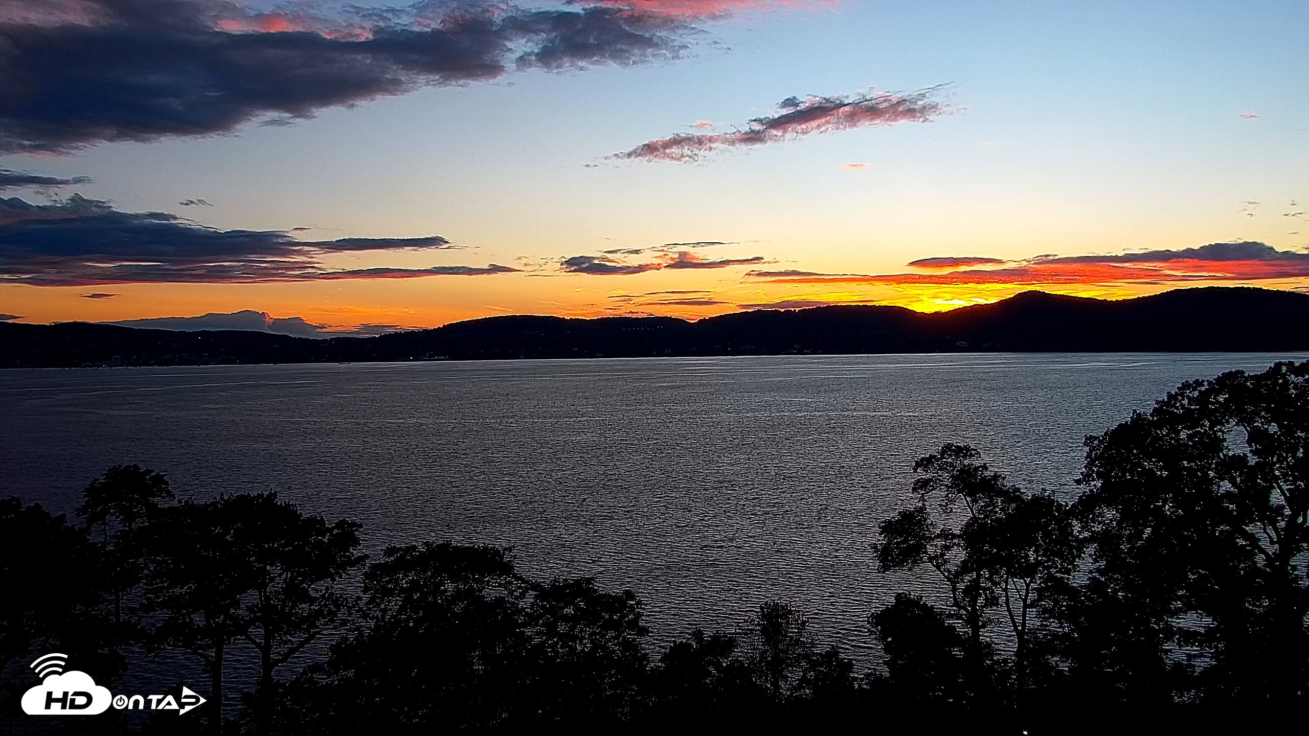 Snapshot of Hudson River Live Webcam taken Aug 25, 2026, 7:39pm EDT
