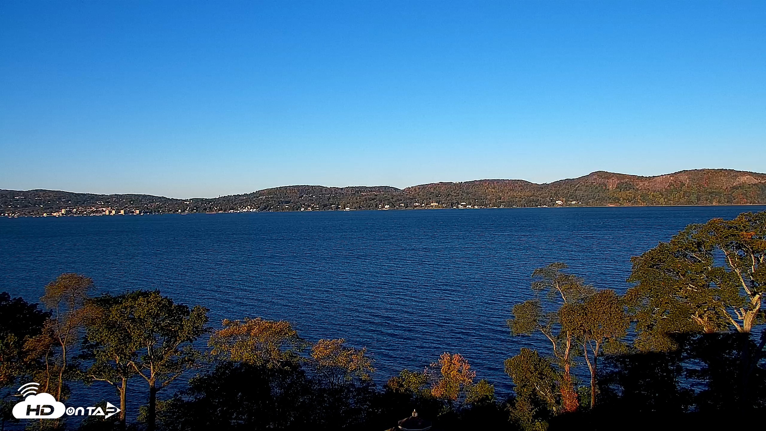Snapshot of Hudson River Live Webcam taken Oct 20, 2026, 8:21am EDT