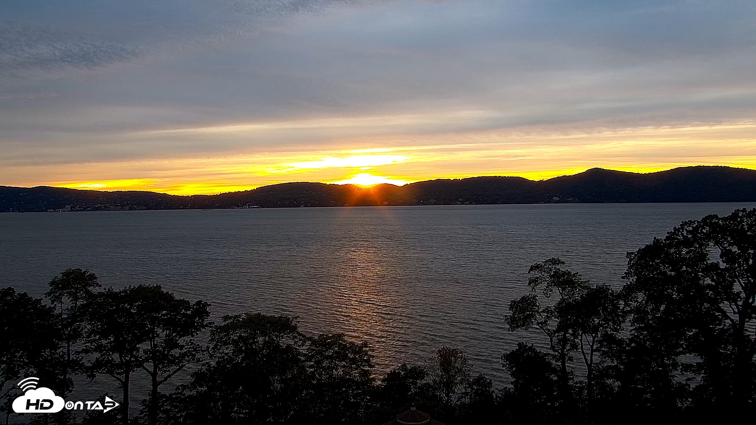 Snapshot of Hudson River Live Webcam taken Sep 25, 2026, 6:34pm EDT