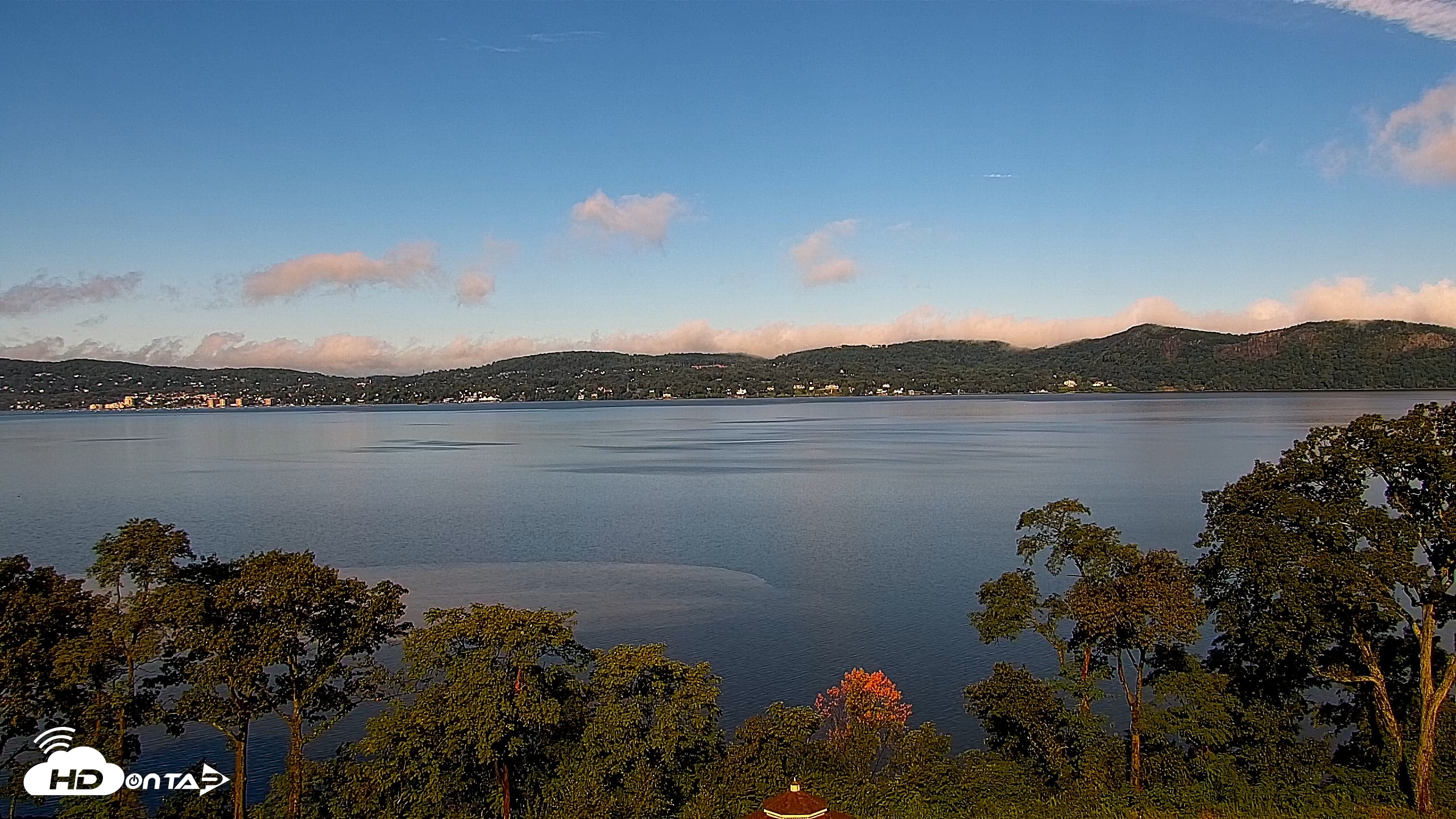 Snapshot of Hudson River Live Webcam taken Aug 23, 2026, 8:50am EDT