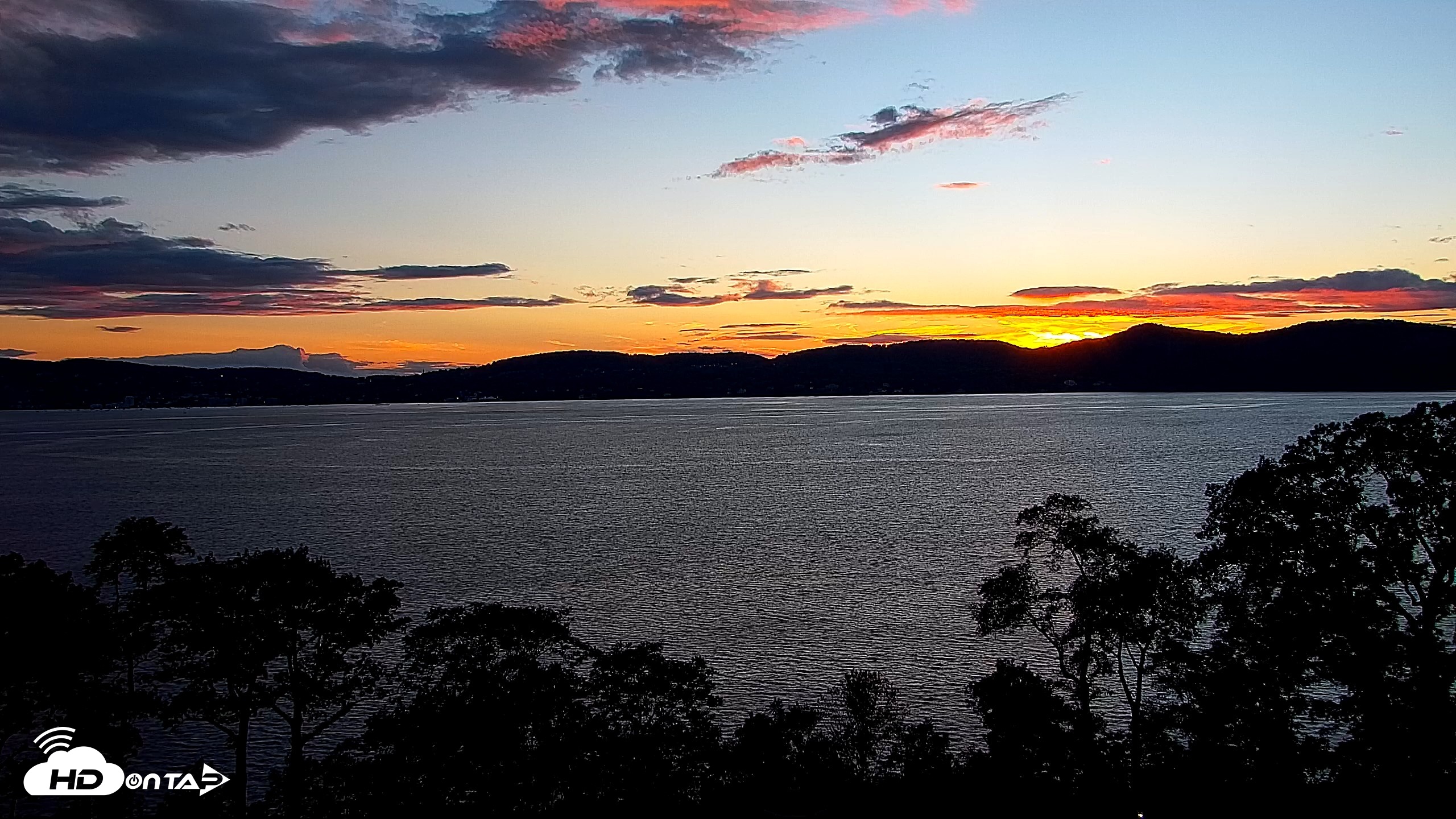 Snapshot of Hudson River Live Webcam taken Aug 25, 2026, 7:38pm EDT