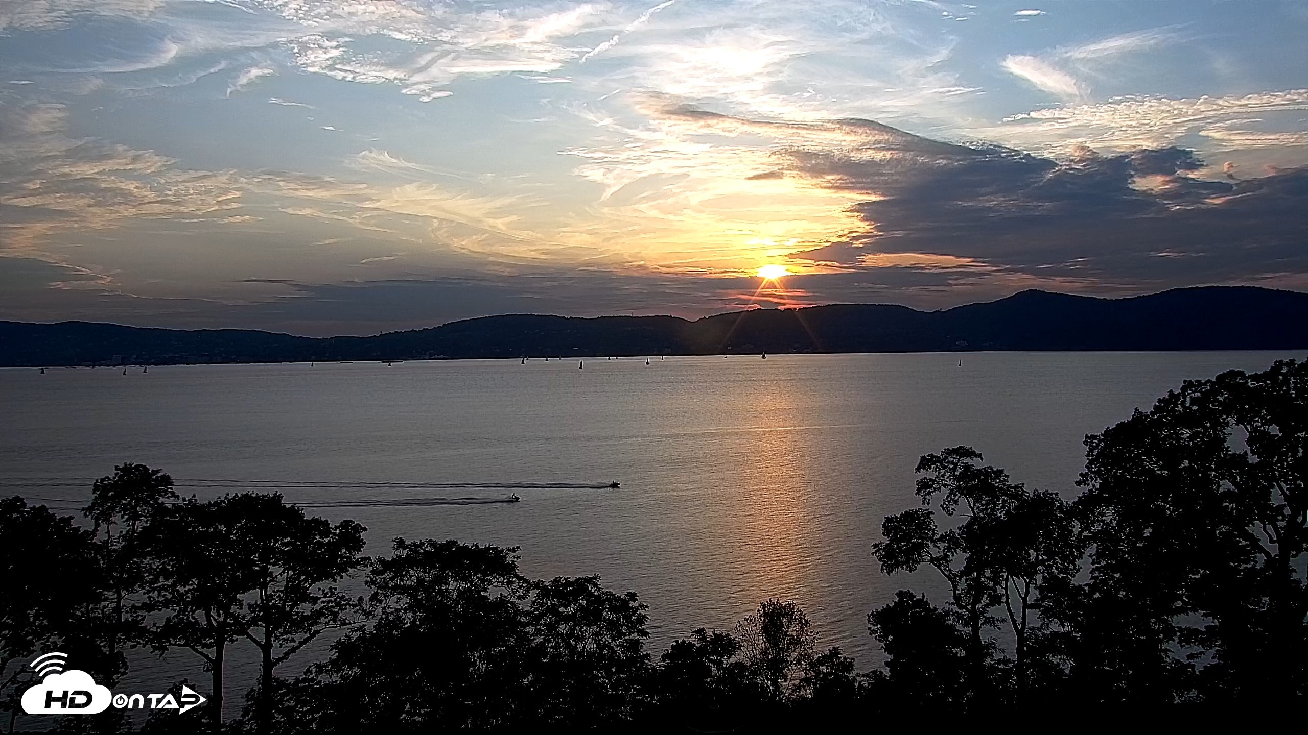 Snapshot of Hudson River Live Webcam taken Sep 9, 2026, 6:54pm EDT