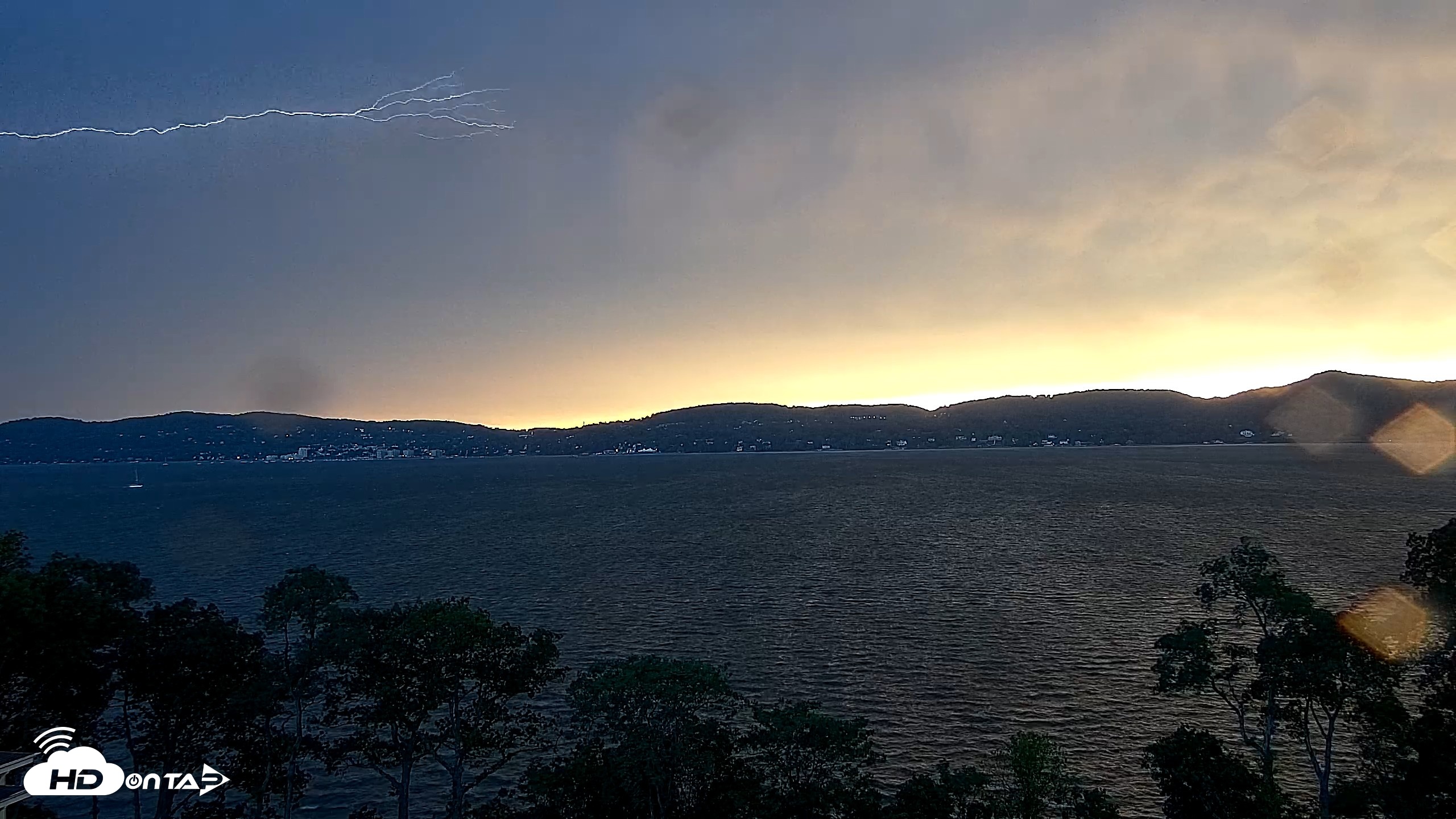 Snapshot of Hudson River Live Webcam taken Jul 3, 2026, 8:11pm EDT