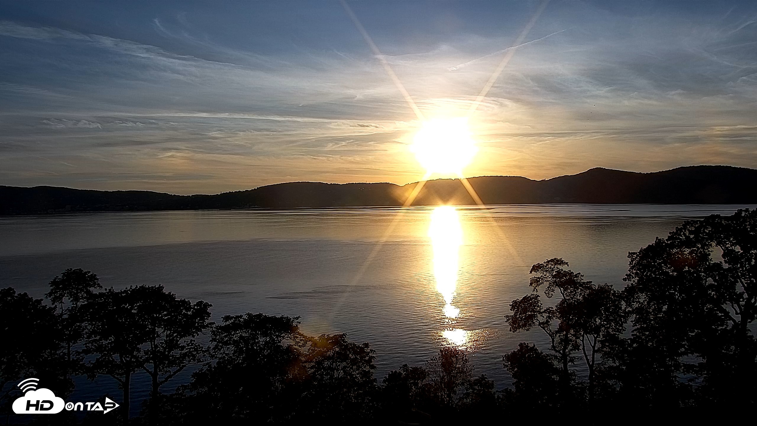 Snapshot of Hudson River Live Webcam taken Sep 8, 2026, 6:51pm EDT