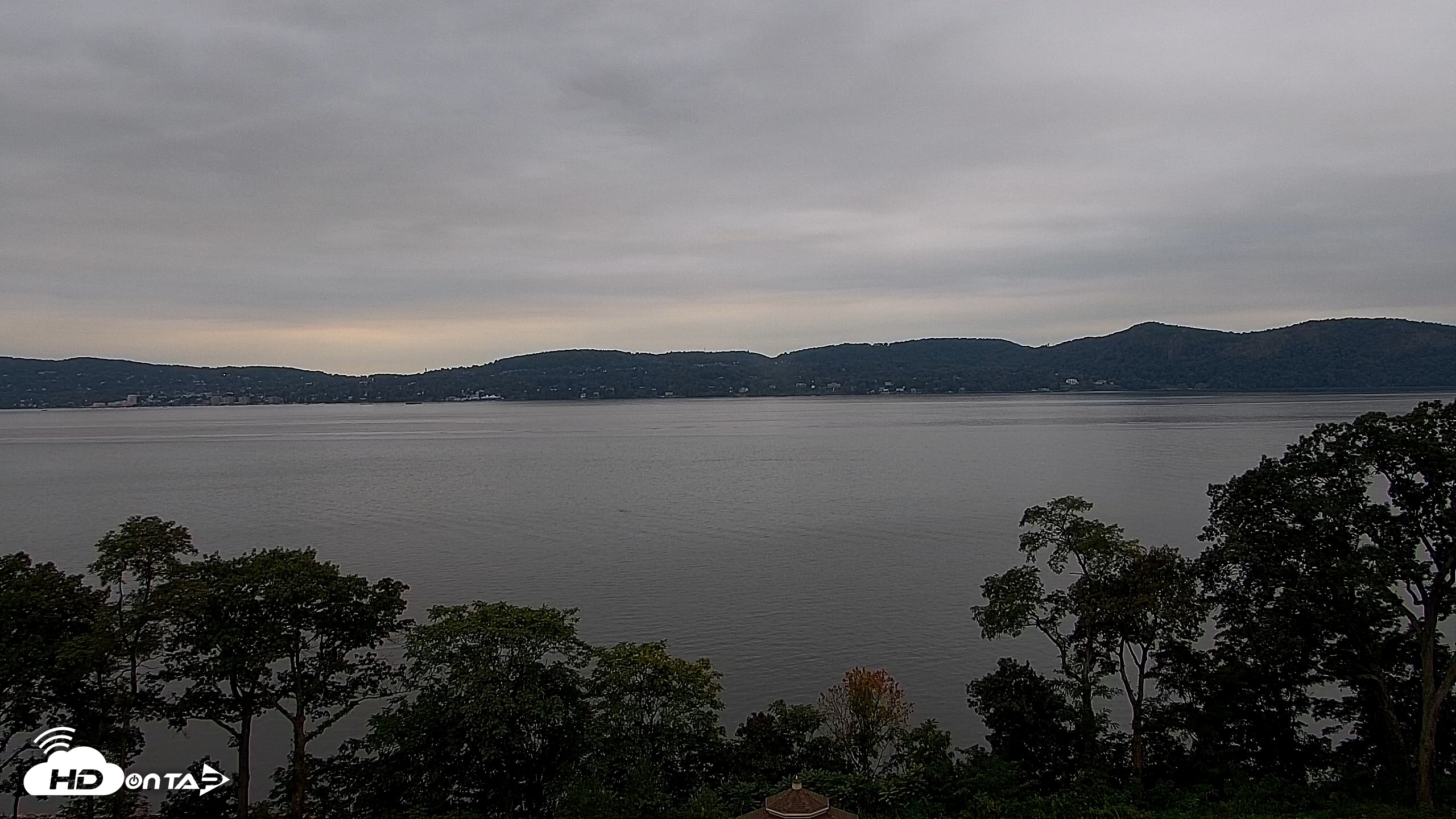 Snapshot of Hudson River Live Webcam taken Sep 17, 2026, 5:55pm EDT