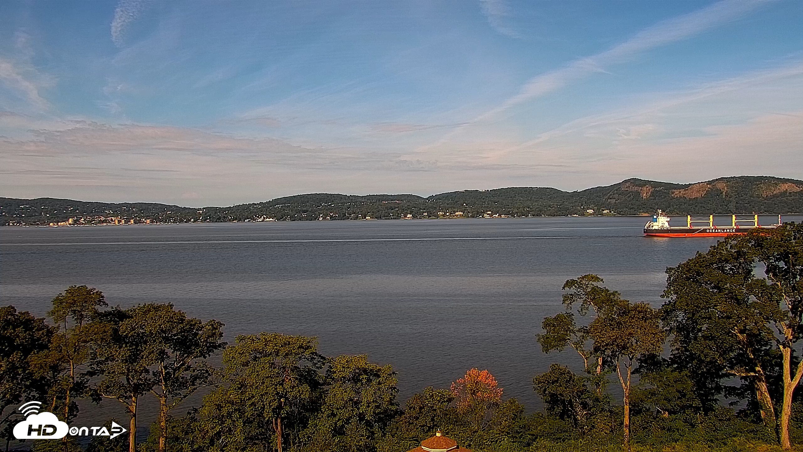 Snapshot of Hudson River Live Webcam taken Aug 30, 2026, 9:31am EDT