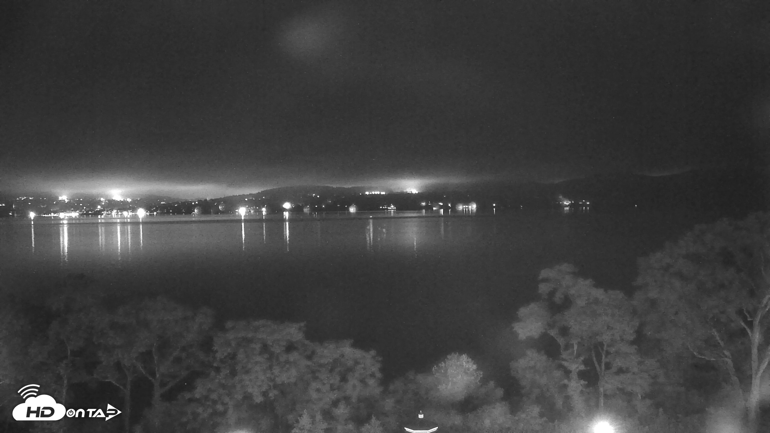 Snapshot of Hudson River Live Webcam taken Aug 5, 2026, 11:52pm EDT