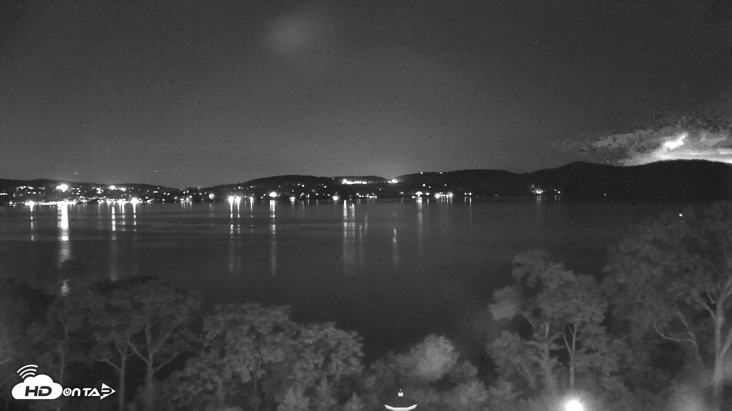 Snapshot of Hudson River Live Webcam taken Sep 13, 2026, 9:16pm EDT