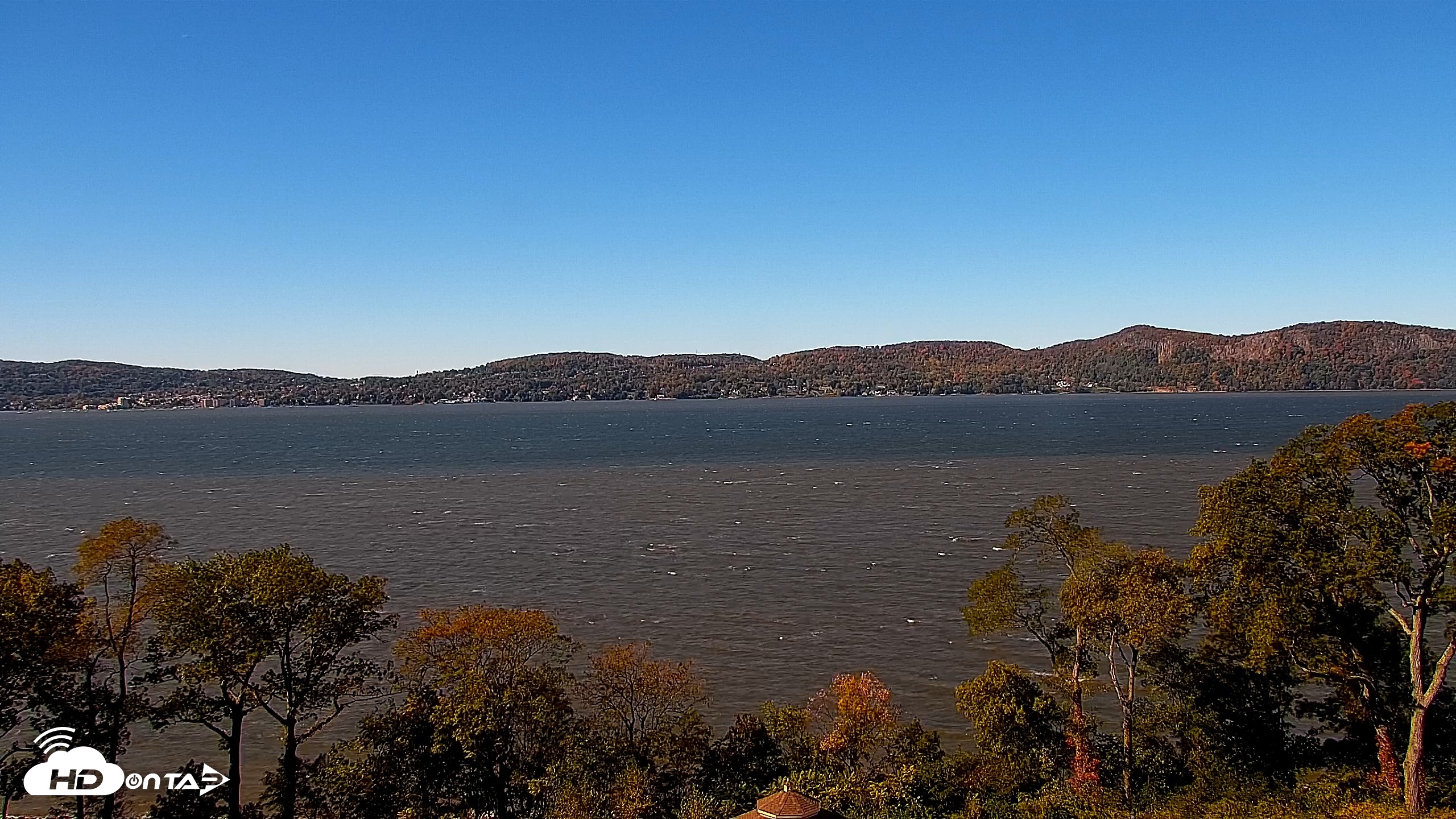 Snapshot of Hudson River Live Webcam taken Oct 22, 2026, 12:00pm EDT
