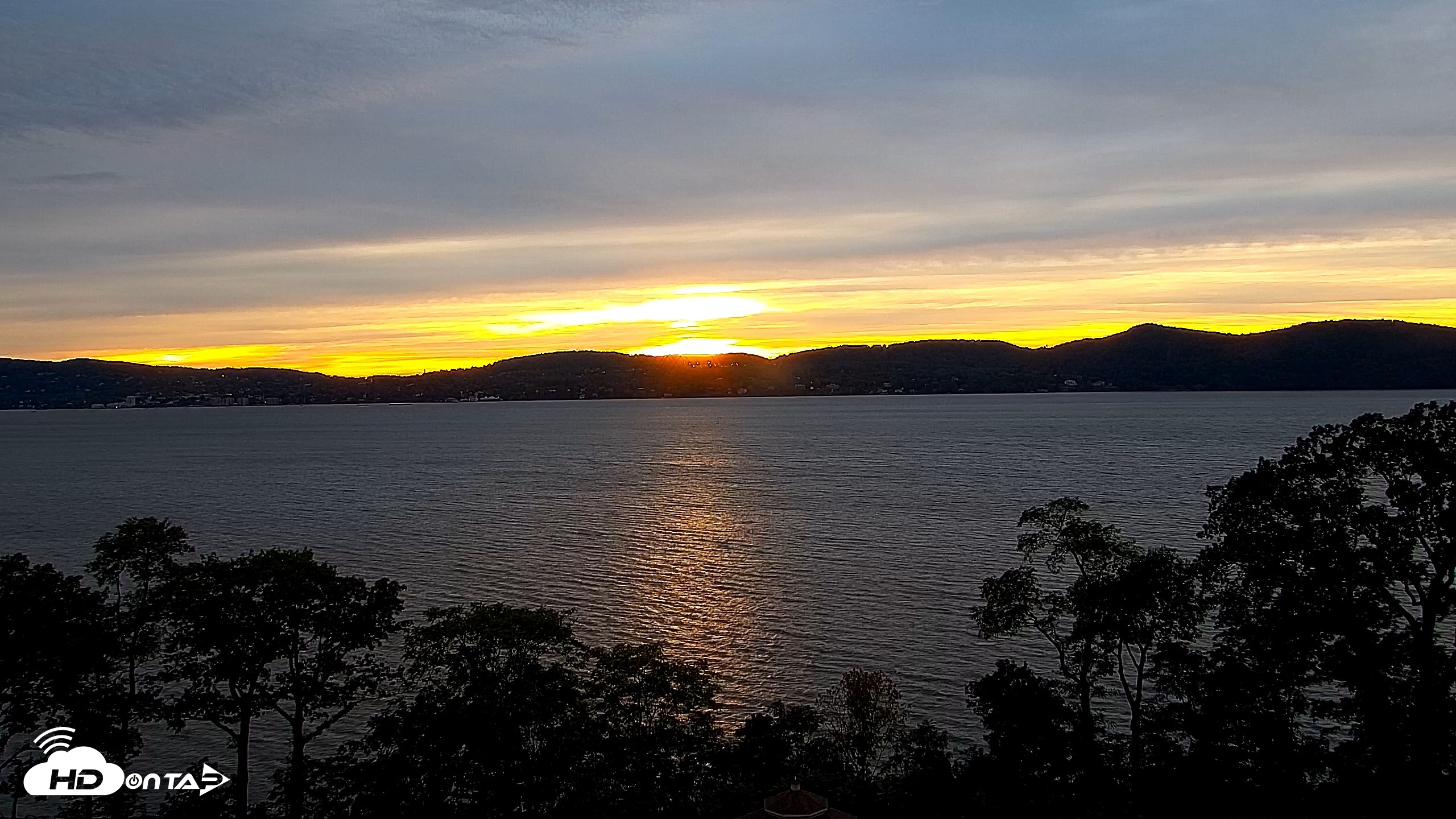 Snapshot of Hudson River Live Webcam taken Sep 25, 2026, 6:32pm EDT
