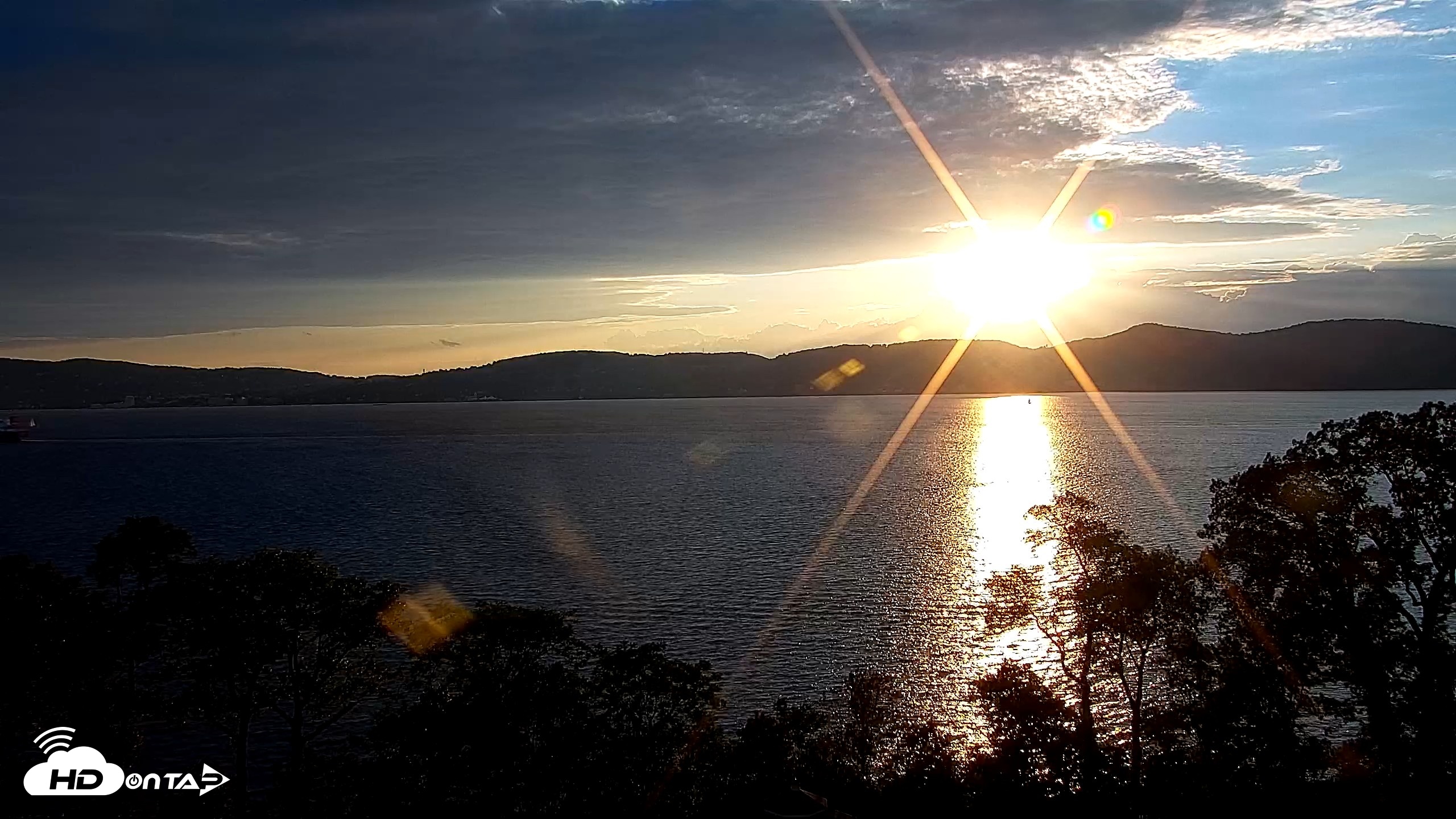 Snapshot of Hudson River Live Webcam taken Aug 23, 2026, 7:13pm EDT