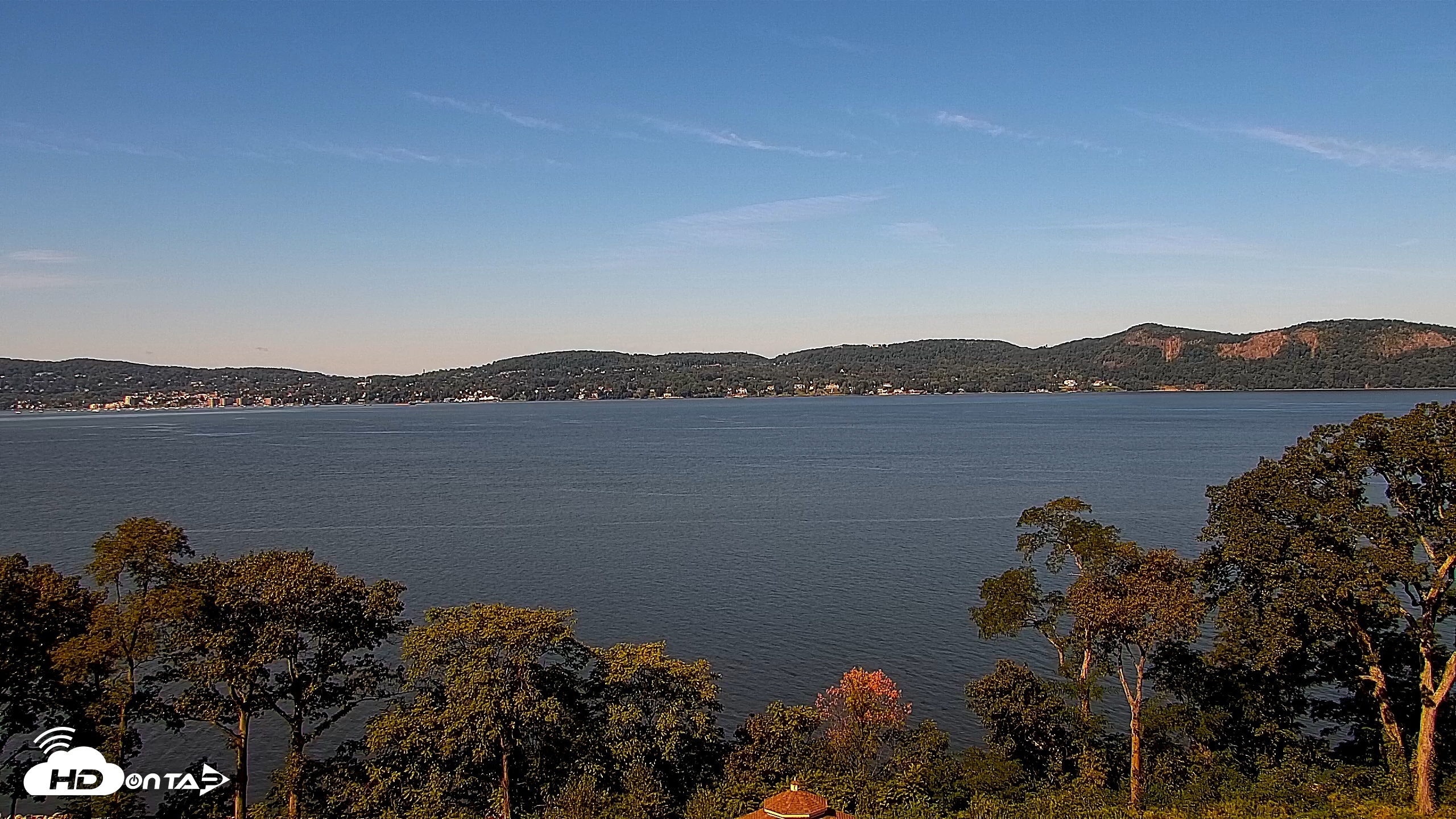 Snapshot of Hudson River Live Webcam taken Sep 8, 2026, 10:45am EDT