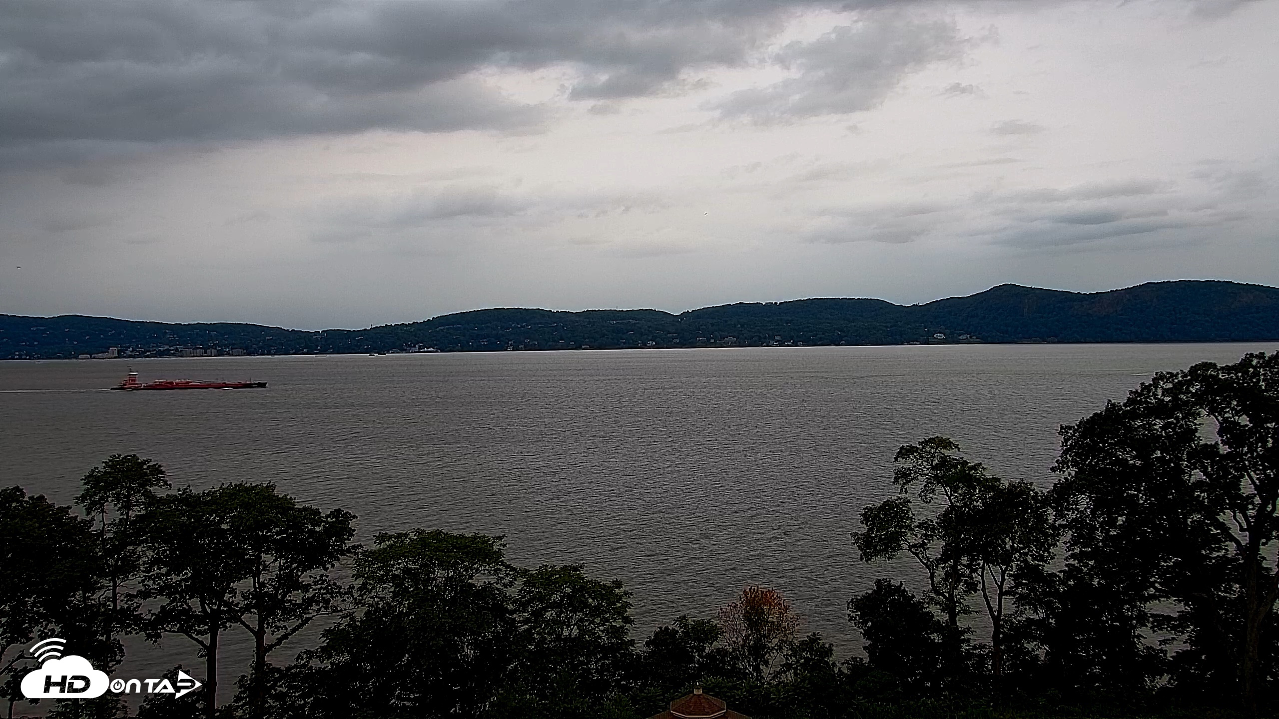 Snapshot of Hudson River Live Webcam taken Aug 16, 2026, 6:12pm EDT