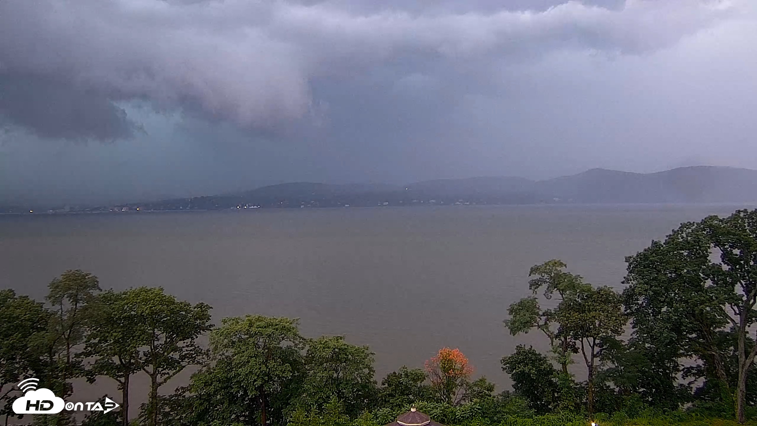 Snapshot of Hudson River Live Webcam taken Aug 7, 2026, 6:27pm EDT