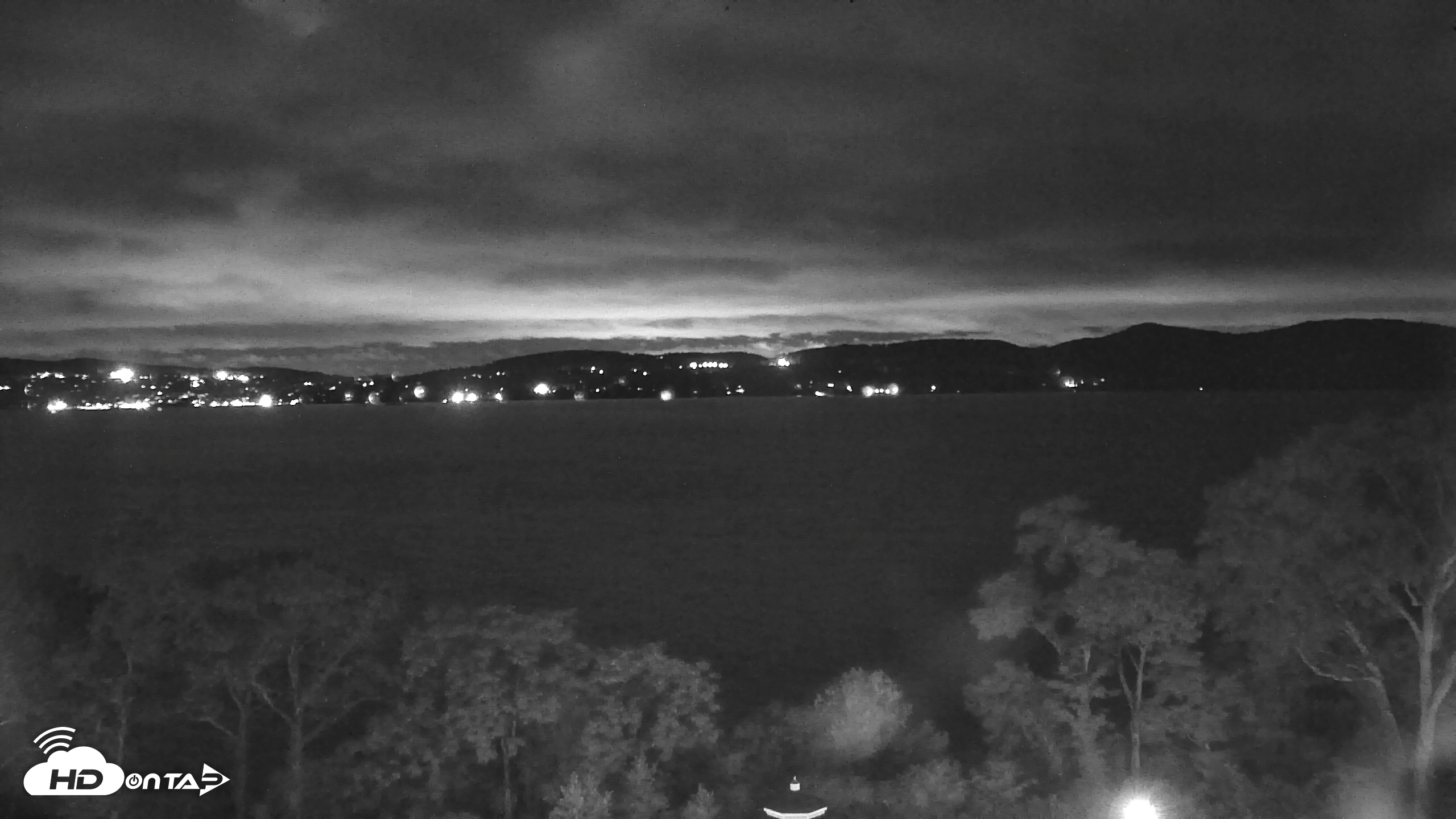 Snapshot of Hudson River Live Webcam taken Sep 21, 2026, 1:59am EDT