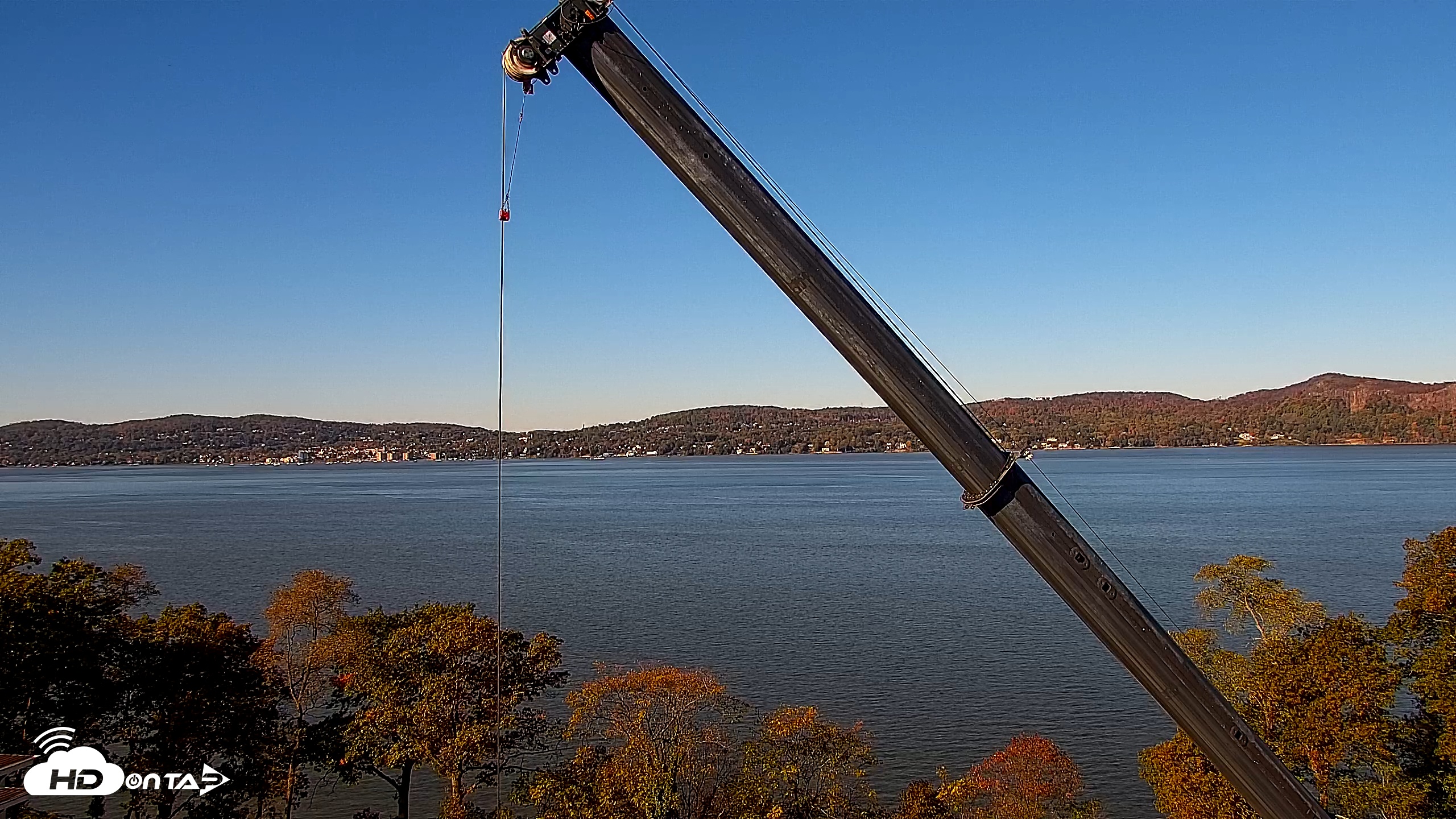Snapshot of Hudson River Live Webcam taken Oct 21, 2025, 10:02am EDT