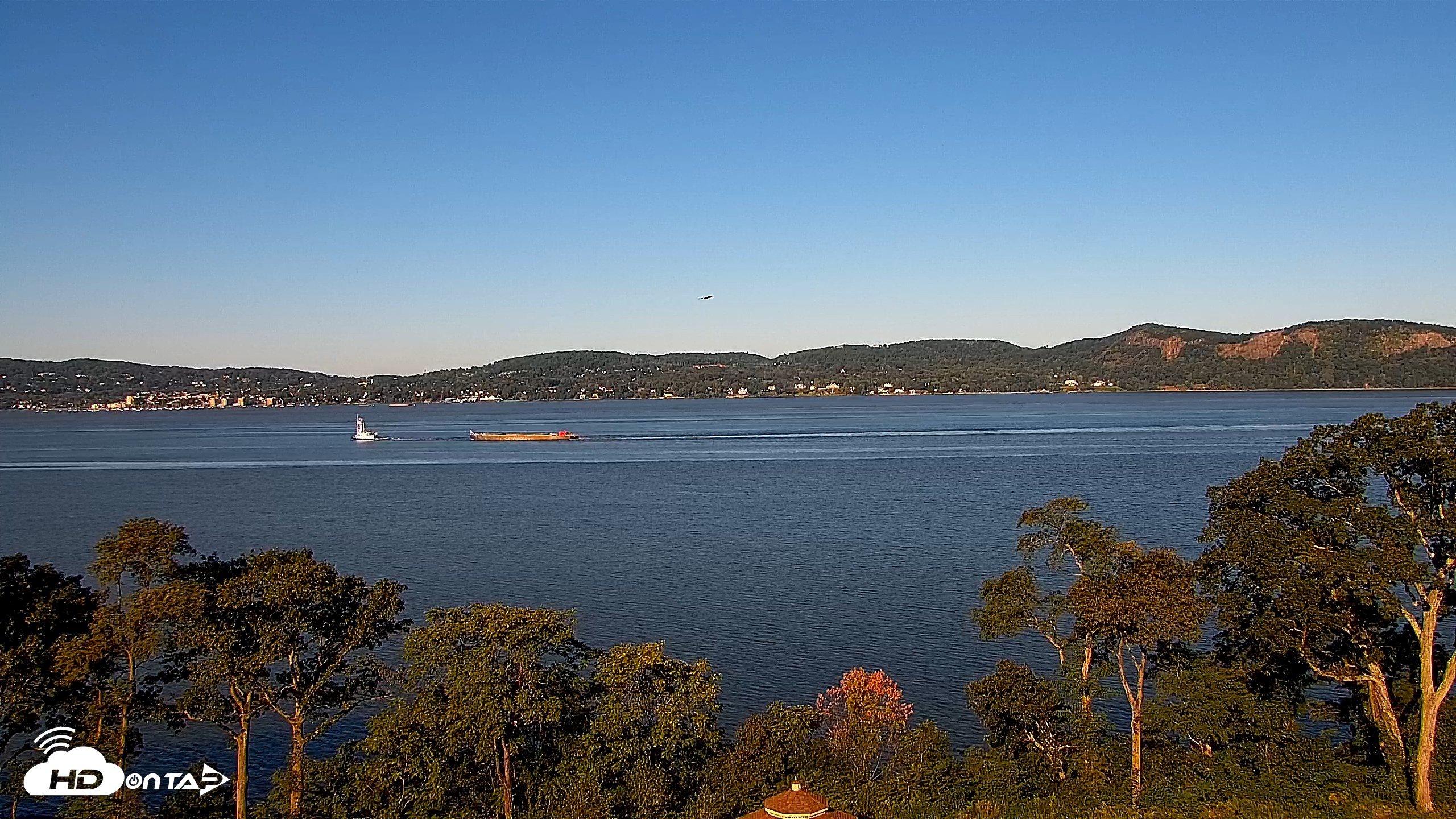 Snapshot of Hudson River Live Webcam taken Sep 15, 2026, 8:50am EDT