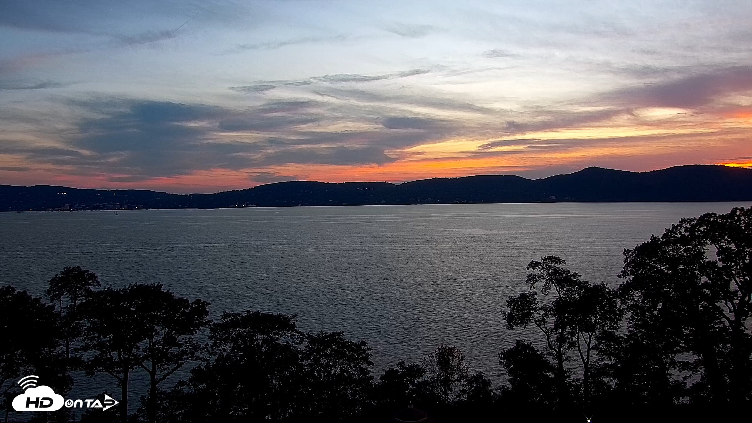 Snapshot of Hudson River Live Webcam taken Aug 19, 2026, 7:57pm EDT