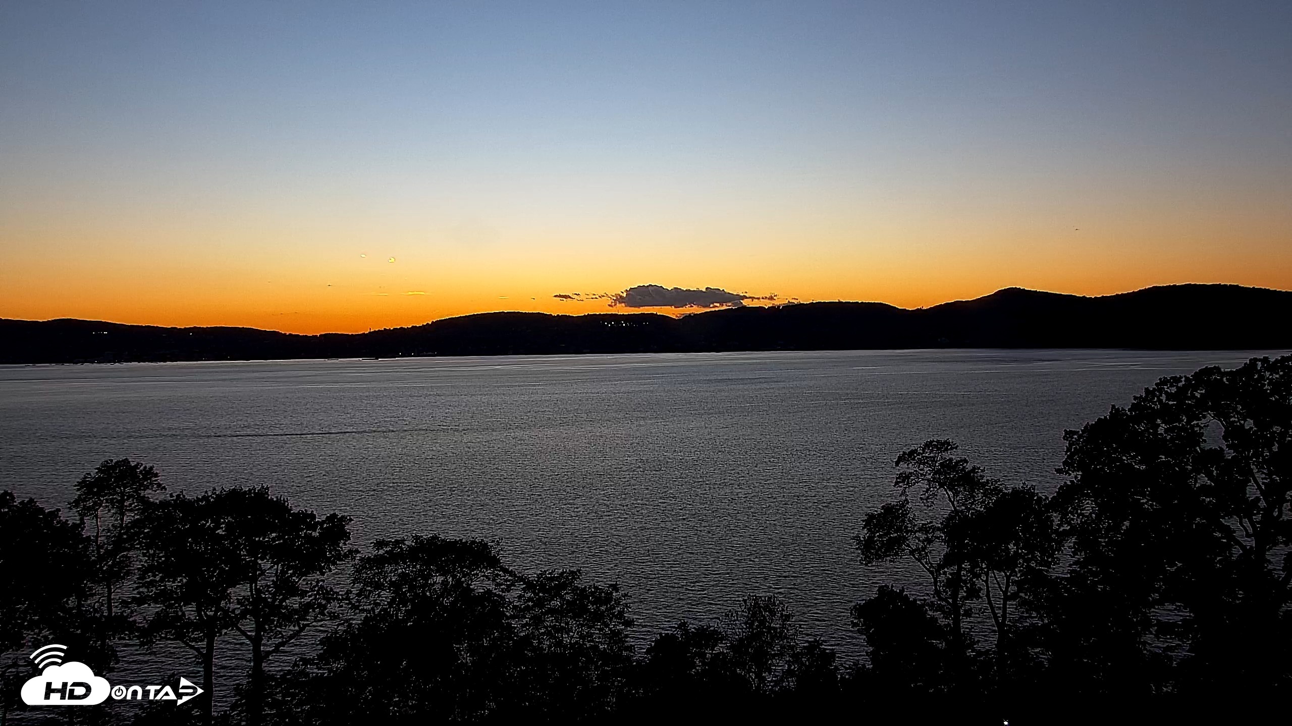 Snapshot of Hudson River Live Webcam taken Oct 8, 2026, 6:36pm EDT