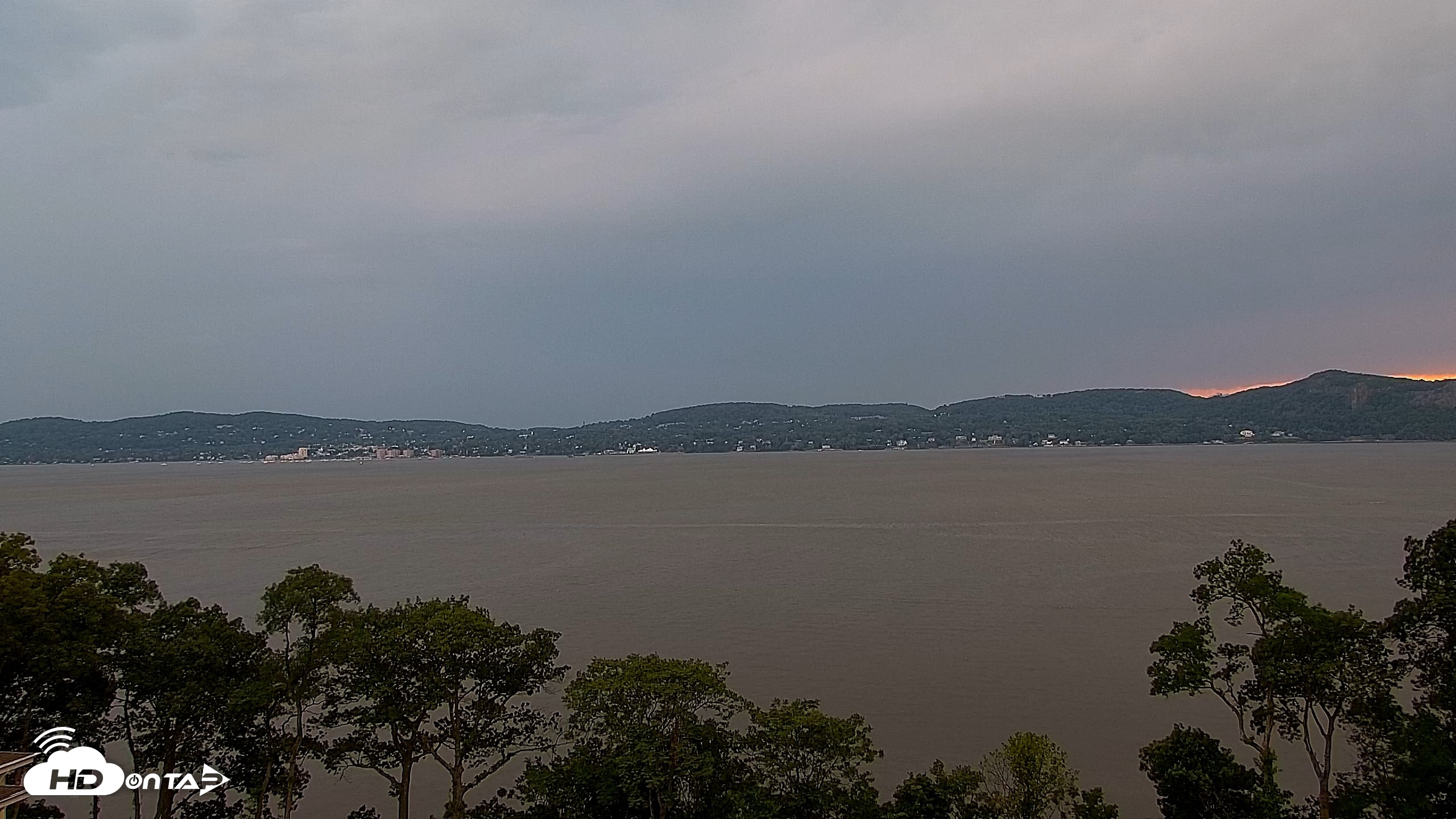 Snapshot of Hudson River Live Webcam taken Jul 3, 2026, 7:40pm EDT